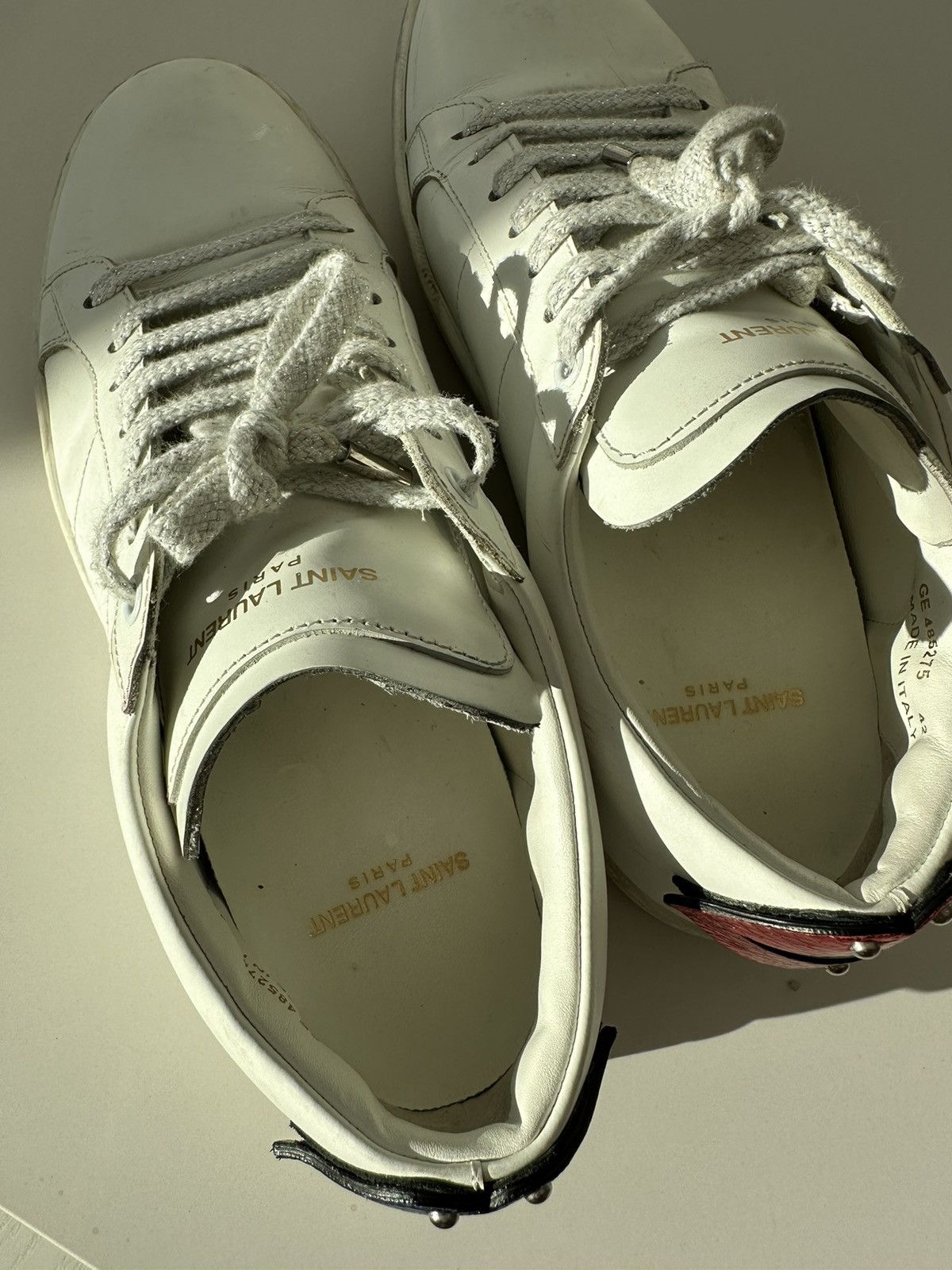 Saint Laurent Paris Saint Laurent Signature Court Lip Sneakers Size US 9 / EU 42 - 3 Thumbnail