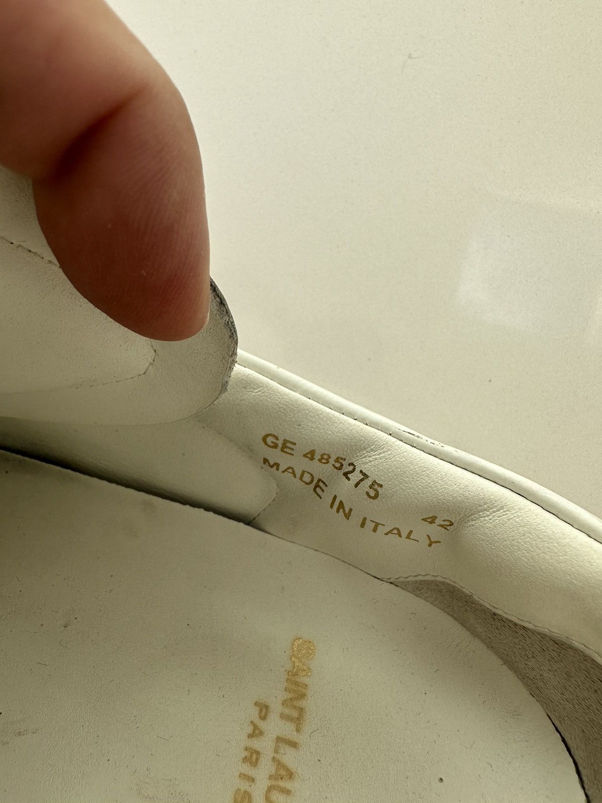 Saint Laurent Paris Saint Laurent Signature Court Lip Sneakers Size US 9 / EU 42 - 6 Thumbnail