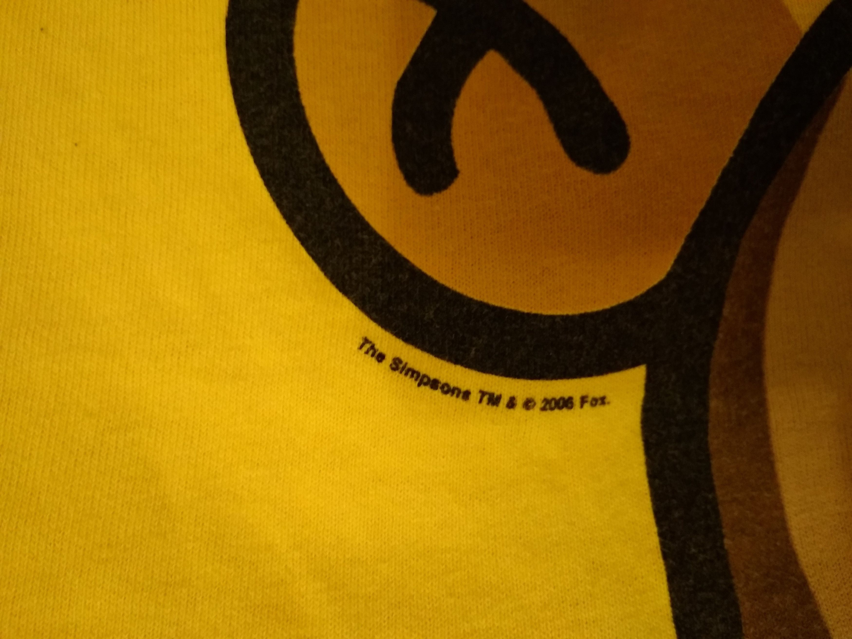 The Simpsons × Vintage The Simpsons 2006 Fox Film Vintage Big Print Size US XXL / EU 58 / 5 - 7 Thumbnail