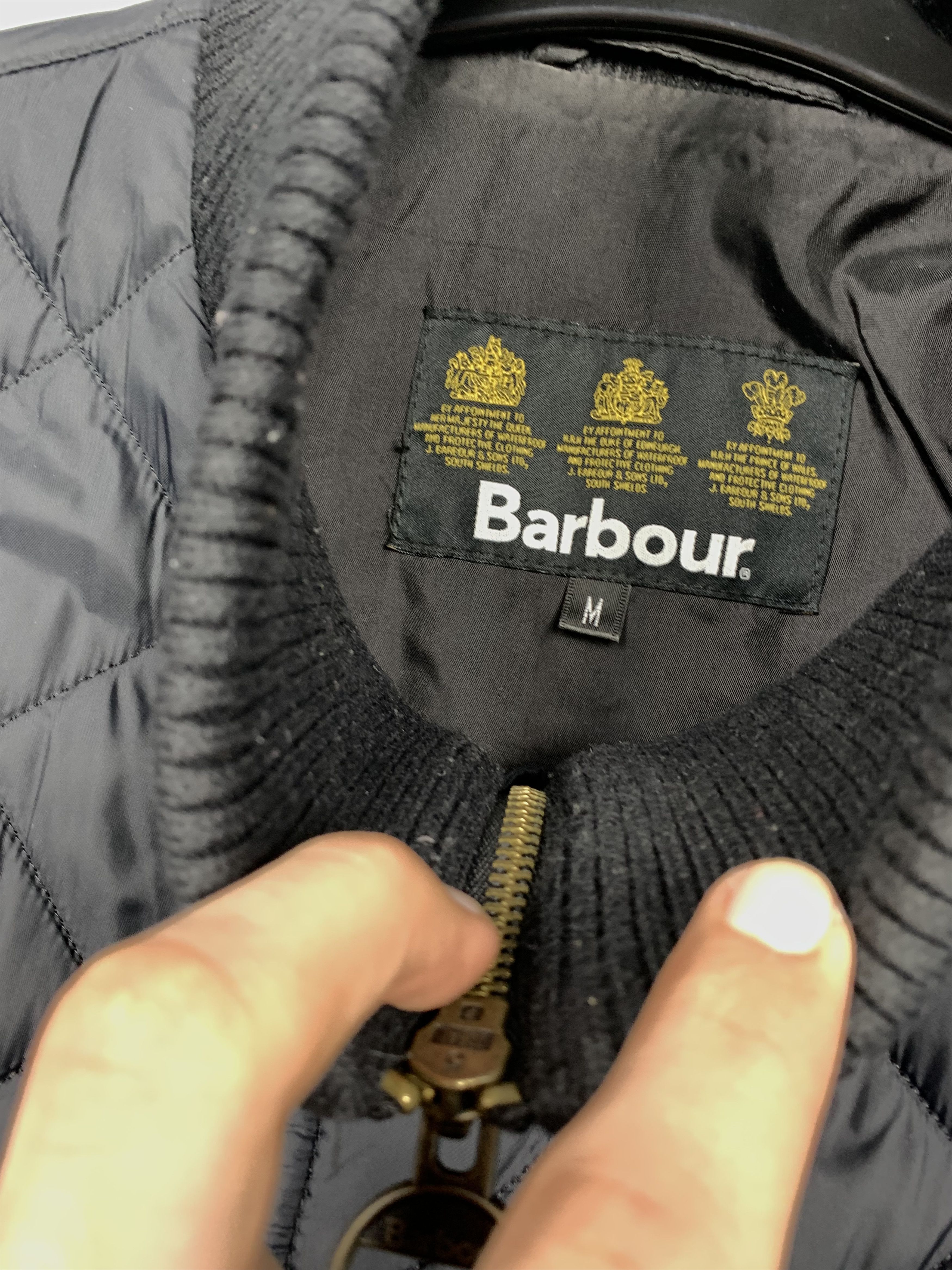 Barbour Barbour Chelsea Vintage Mens Rib Neck Quilted Jacket Size US M / EU 48-50 / 2 - 4 Thumbnail