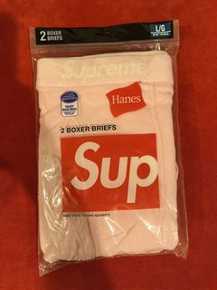 Supreme Hanes Boxer Briefs (2 Pack) Olive Size 2XL/XXL Extra Extra