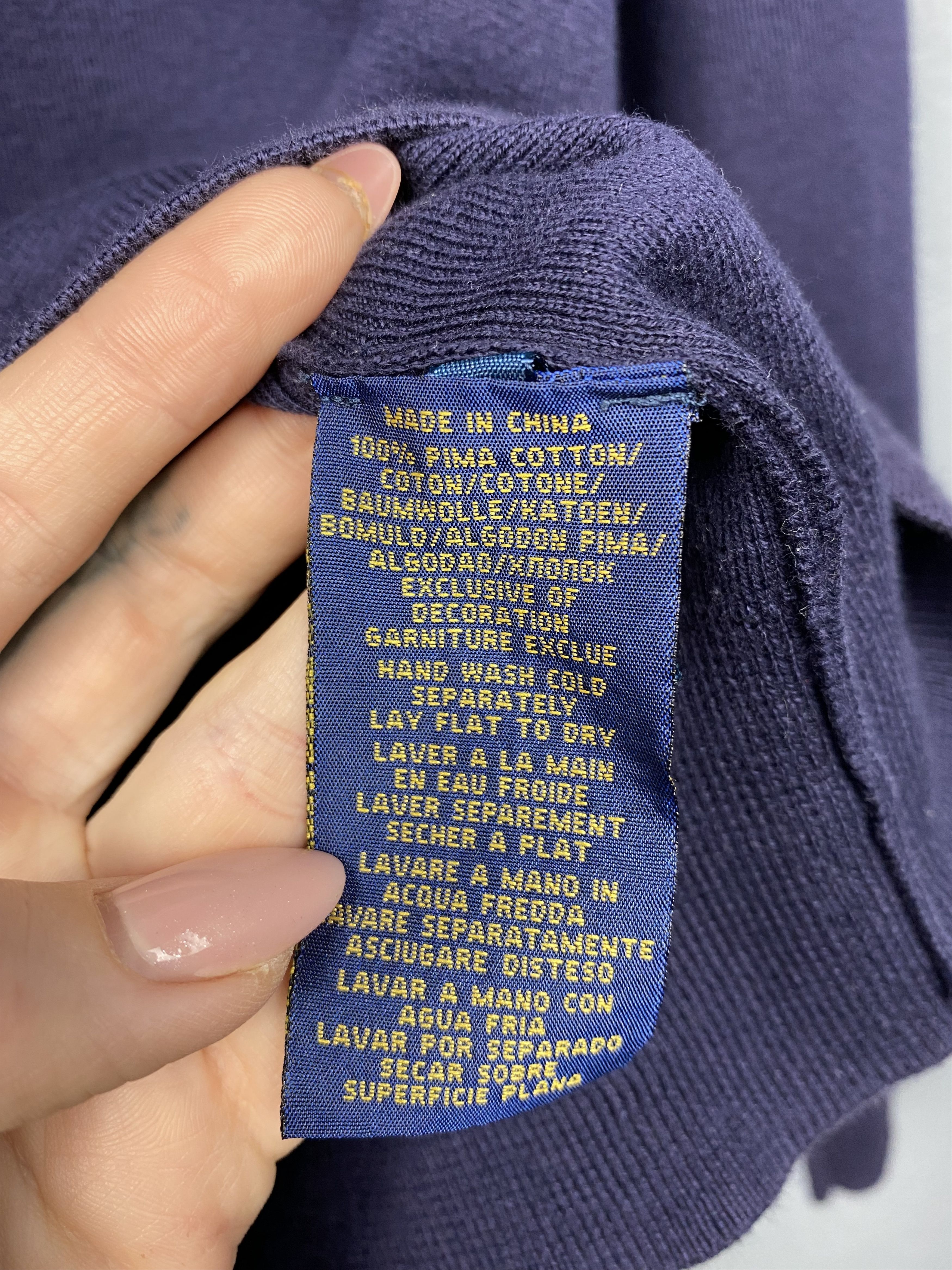 Polo Ralph Lauren × Ralph Lauren × Vintage Polo Ralph Lauren Vintage Mens Sweater Size US XL / EU 56 / 4 - 5 Thumbnail