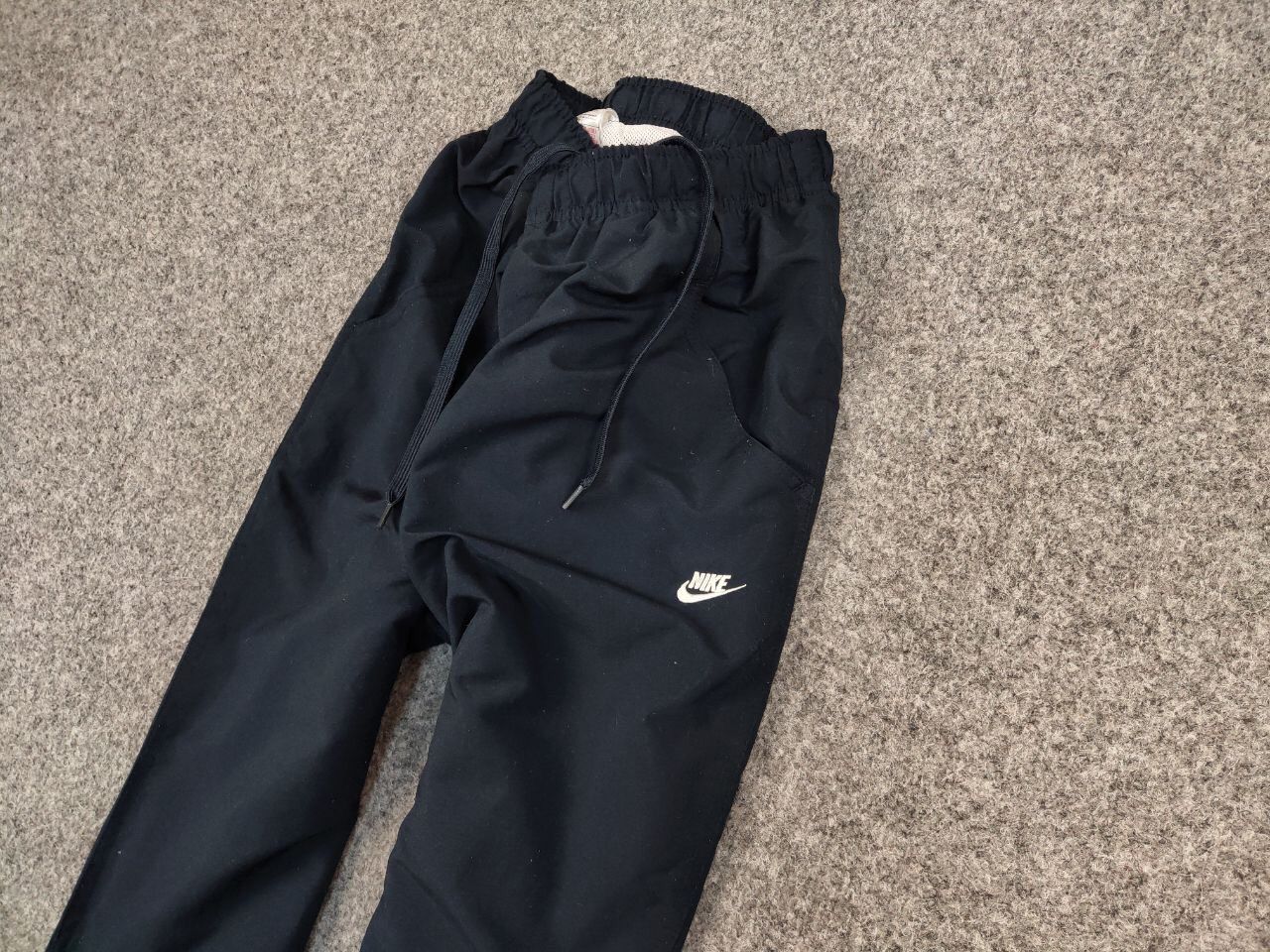 Nike Vintage Nike Swoosh Track DarkBlue Jogger Pants Travis Scott Size US 34 / EU 50 - 4 Thumbnail