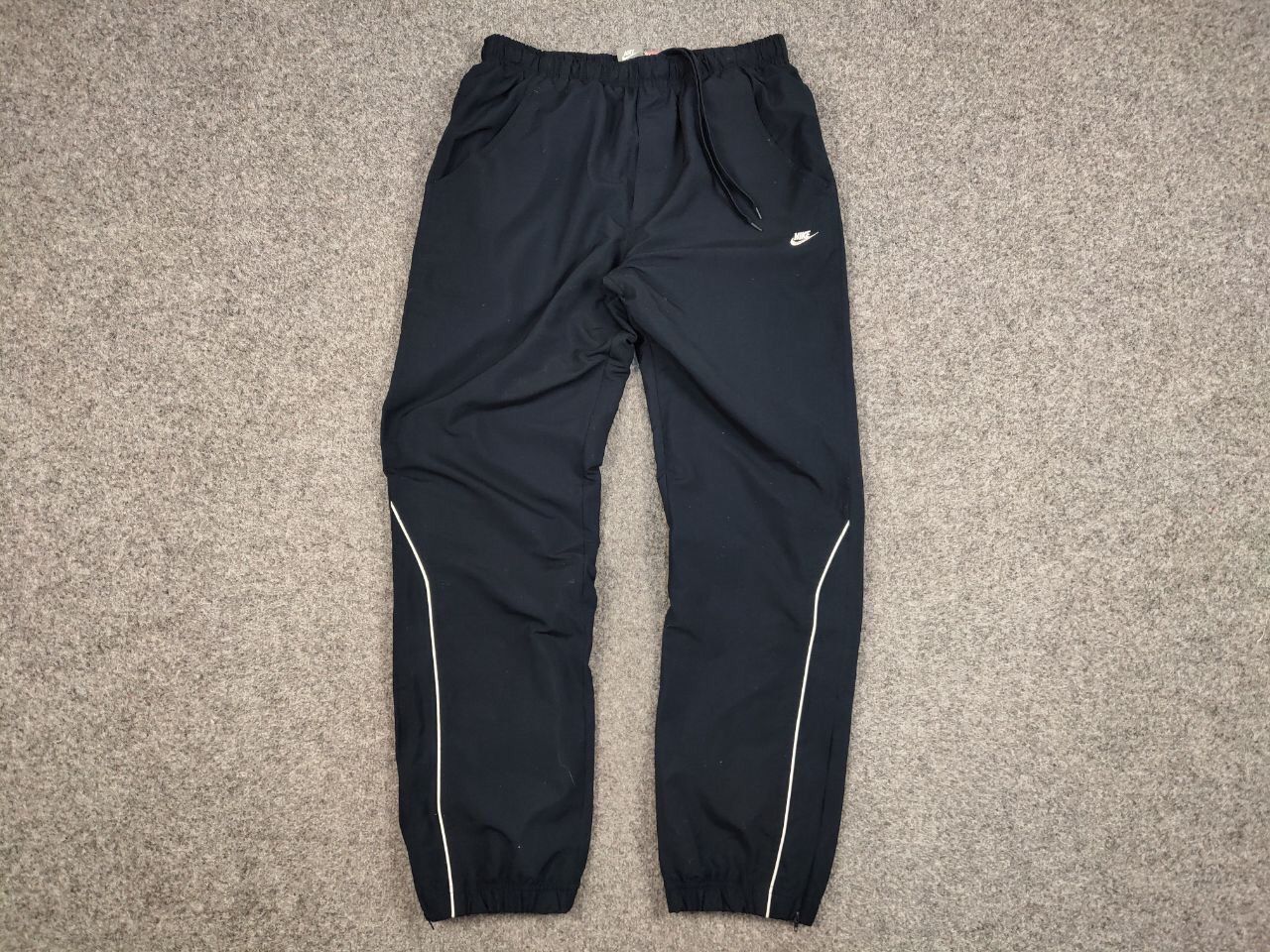 Nike Vintage Nike Swoosh Track DarkBlue Jogger Pants Travis Scott Size US 34 / EU 50 - 11 Thumbnail