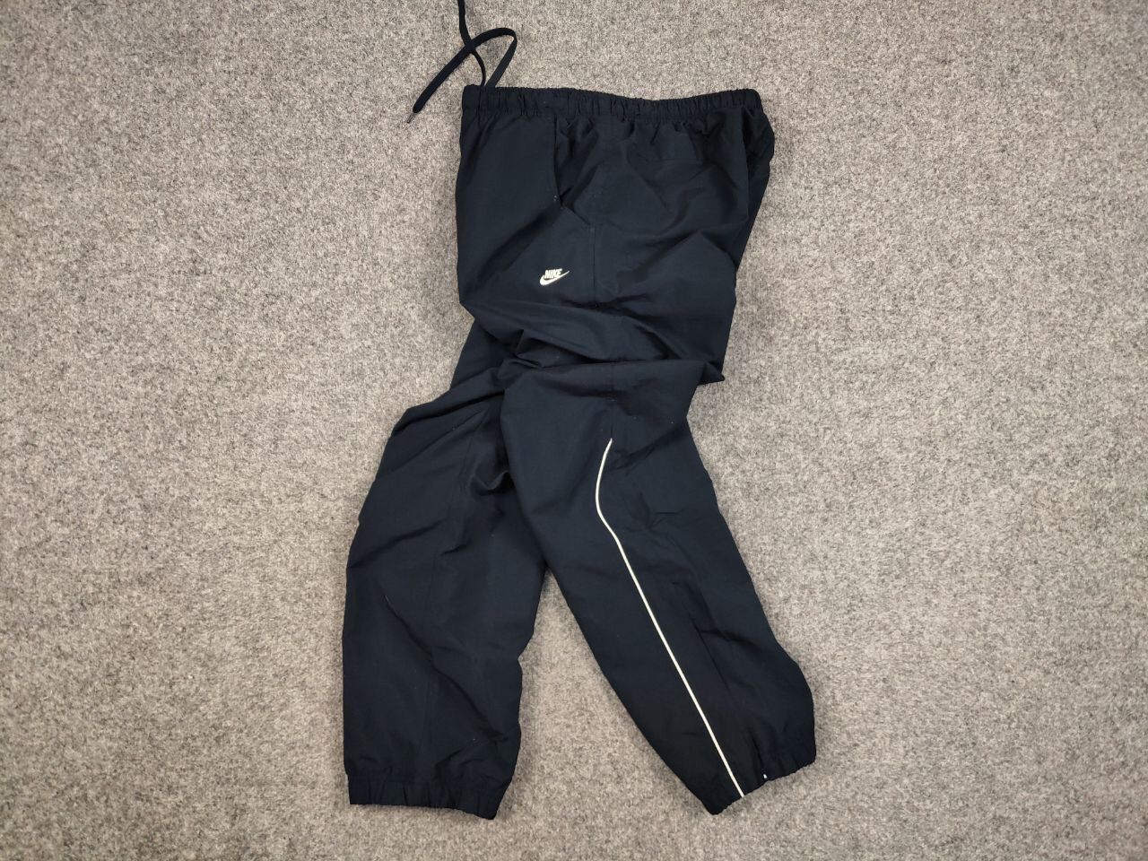 Nike Vintage Nike Swoosh Track DarkBlue Jogger Pants Travis Scott Size US 34 / EU 50 - 15 Thumbnail
