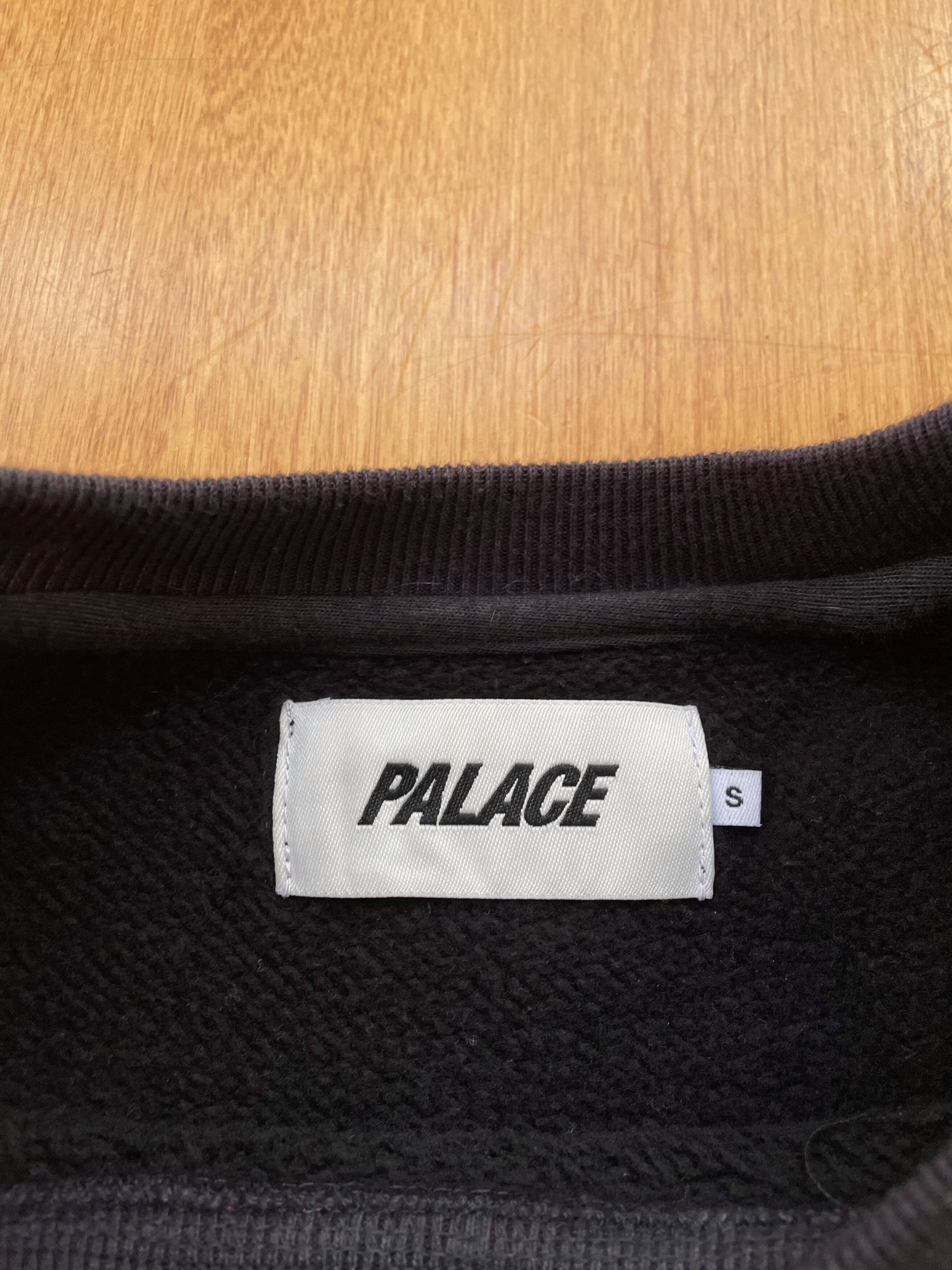Palace Palace Patch Crew Black Size US S / EU 44-46 / 1 - 5 Thumbnail