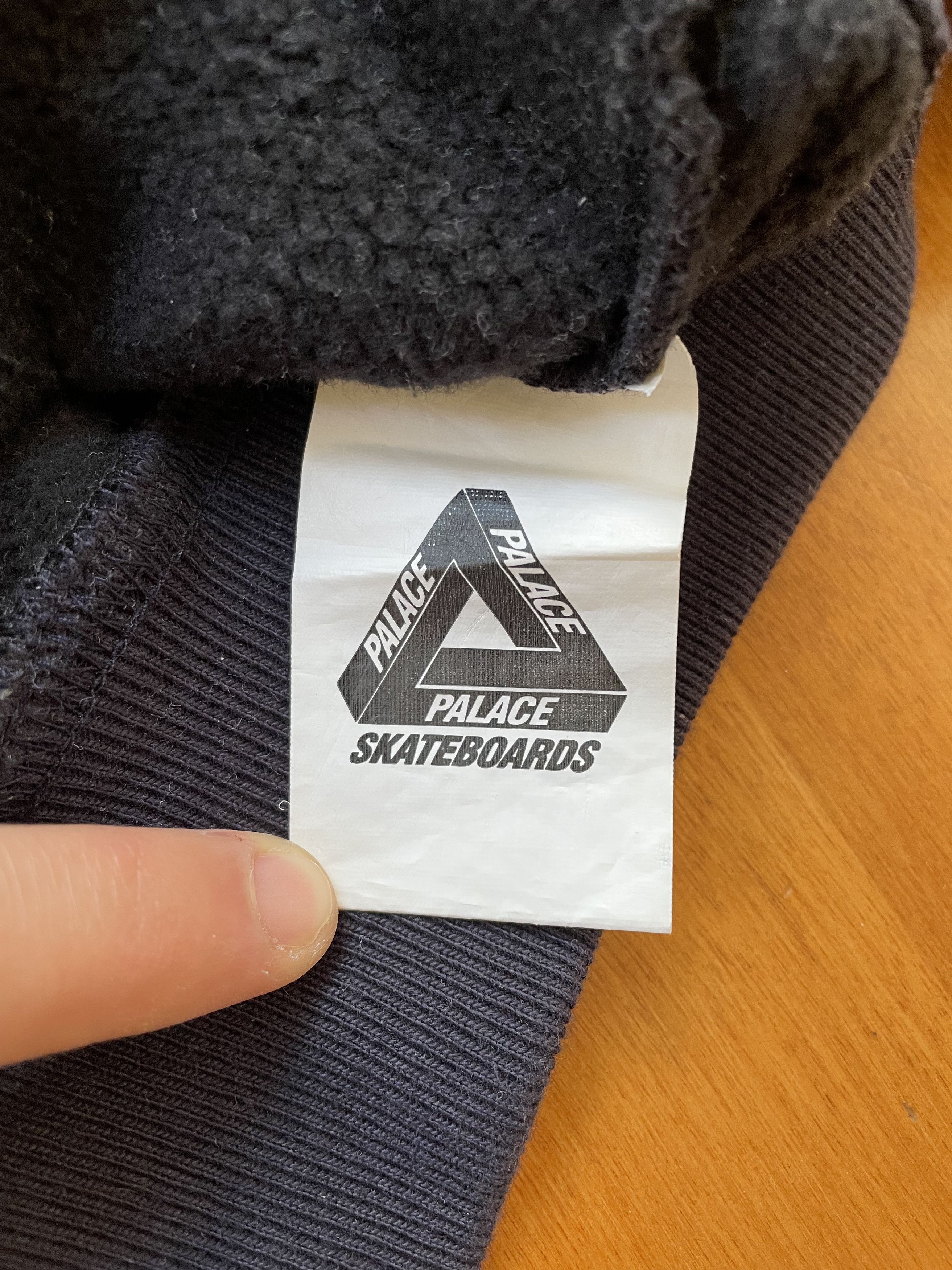 Palace Palace Patch Crew Black Size US S / EU 44-46 / 1 - 7 Thumbnail