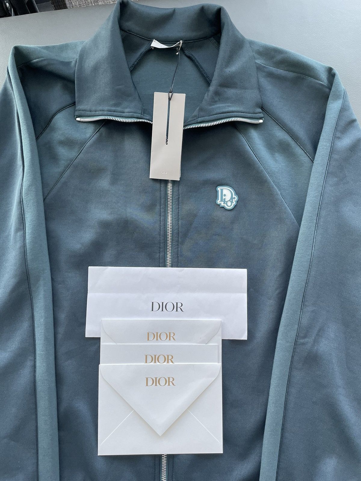 Dior $3k Value Super Runway Brand New Dior Logo Bomber Jacket Size US L / EU 52-54 / 3 - 17 Thumbnail