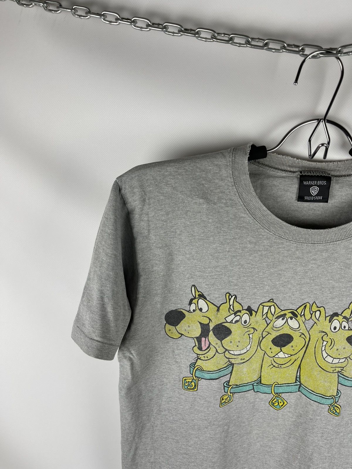 Vintage × Warner Bros Warner bros 1998 scooby doo vintage big logo grey tee Size US M / EU 48-50 / 2 - 2 Thumbnail