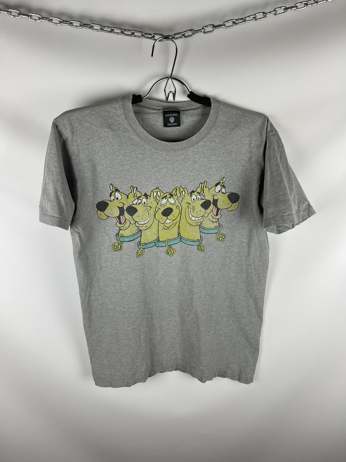 Vintage × Warner Bros Warner bros 1998 scooby doo vintage big logo grey tee Size US M / EU 48-50 / 2 - 1 Thumbnail