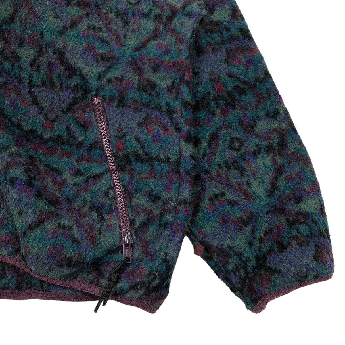 Columbia Vintage 90s Columbia Mock Neck Fleece Sweater Made In USA Size US L / EU 52-54 / 3 - 4 Thumbnail