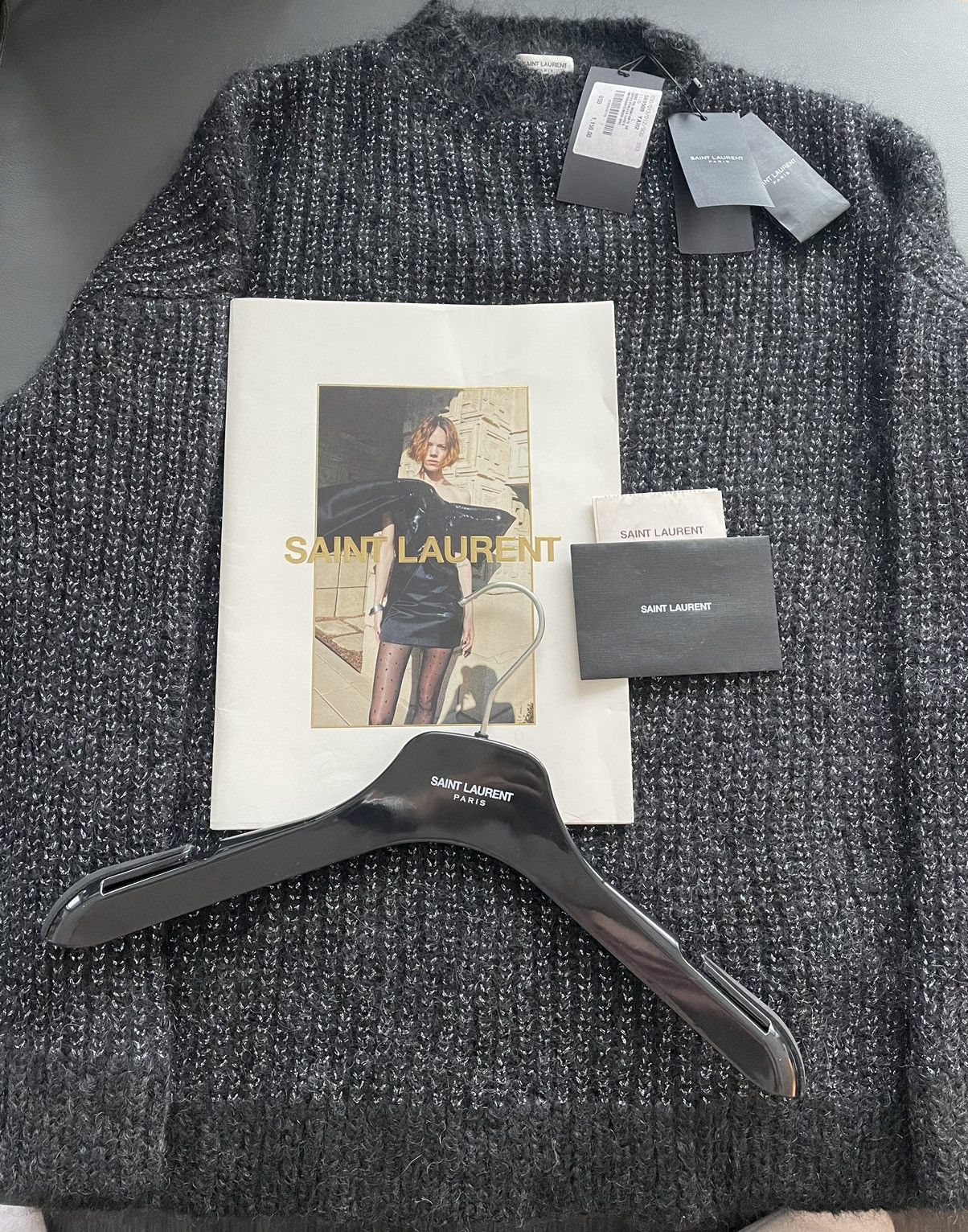 Hedi Slimane × Saint Laurent Paris × Yves Saint Laurent Super Runway Limited Edition Saint Laurent Sweater Size US XL / EU 56 / 4 - 13 Thumbnail