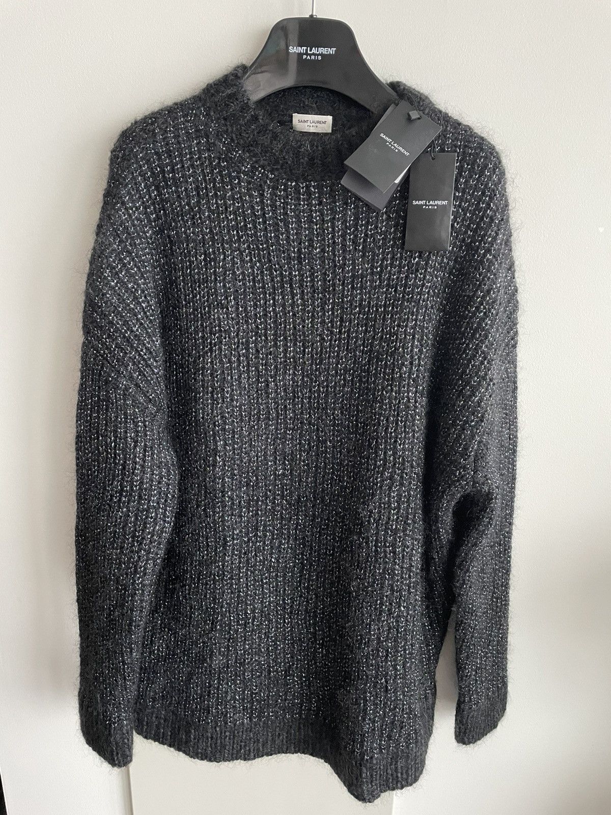Hedi Slimane × Saint Laurent Paris × Yves Saint Laurent Super Runway Limited Edition Saint Laurent Sweater Size US XL / EU 56 / 4 - 2 Thumbnail