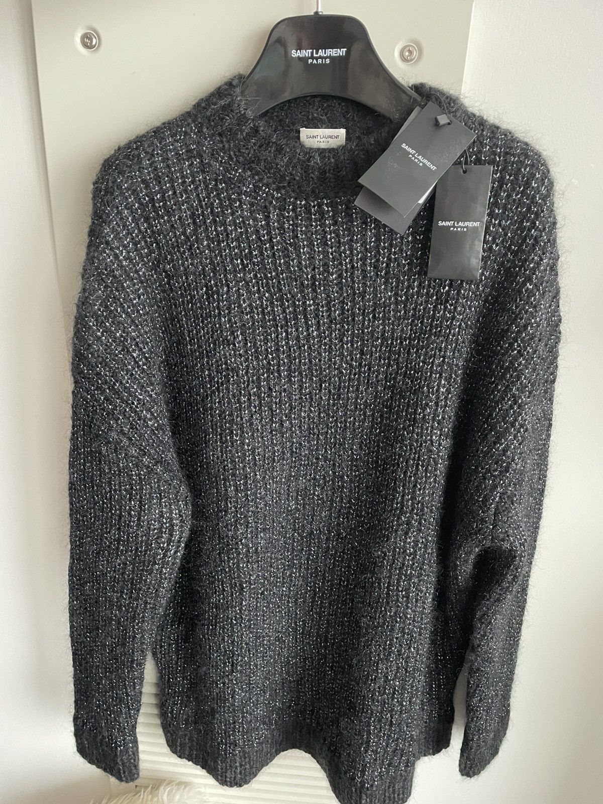 Hedi Slimane × Saint Laurent Paris × Yves Saint Laurent Super Runway Limited Edition Saint Laurent Sweater Size US XL / EU 56 / 4 - 18 Thumbnail