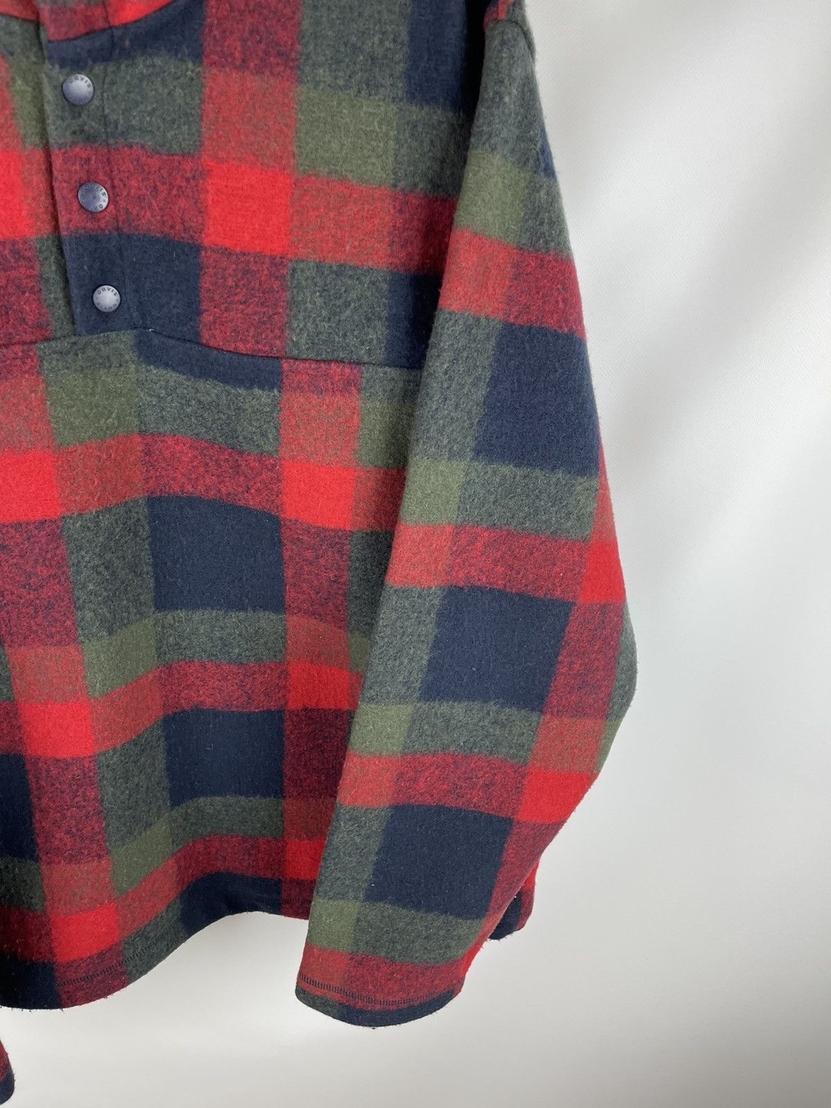 Orvis Orvis vintage checkered Snap-T fleece 1/4 button jacket Size US L / EU 52-54 / 3 - 3 Thumbnail