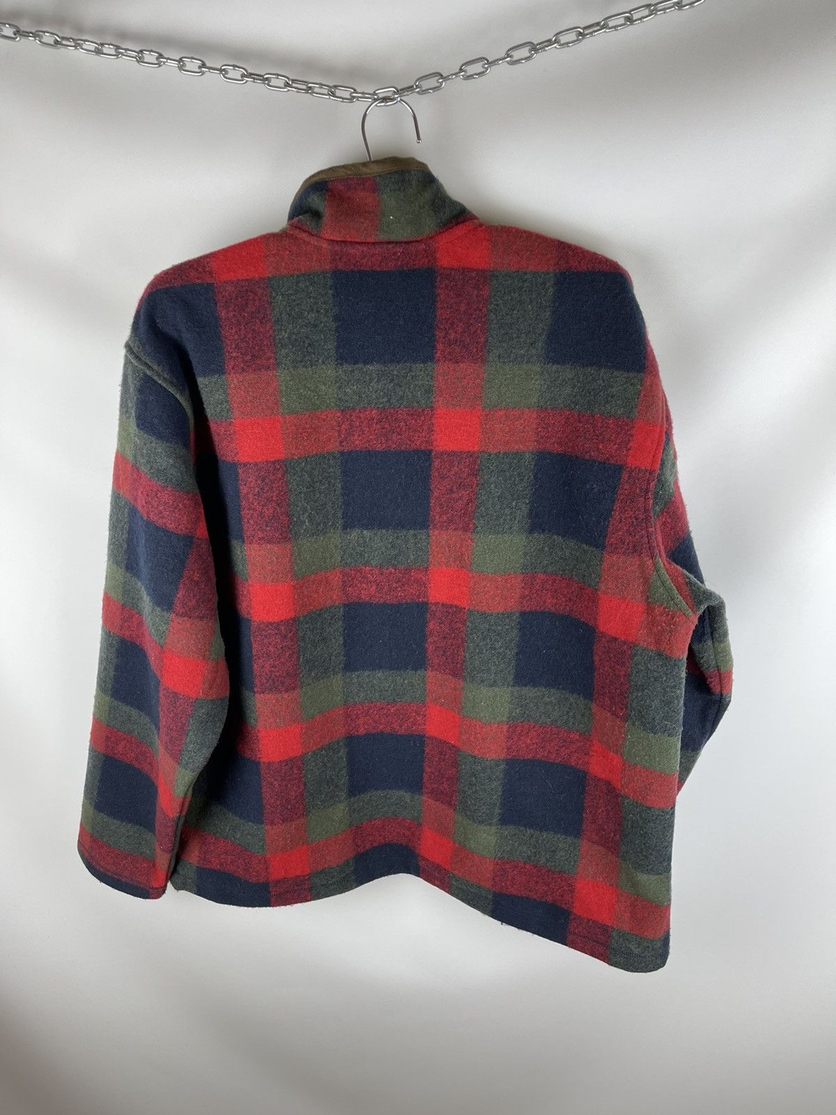Orvis Orvis vintage checkered Snap-T fleece 1/4 button jacket Size US L / EU 52-54 / 3 - 10 Thumbnail