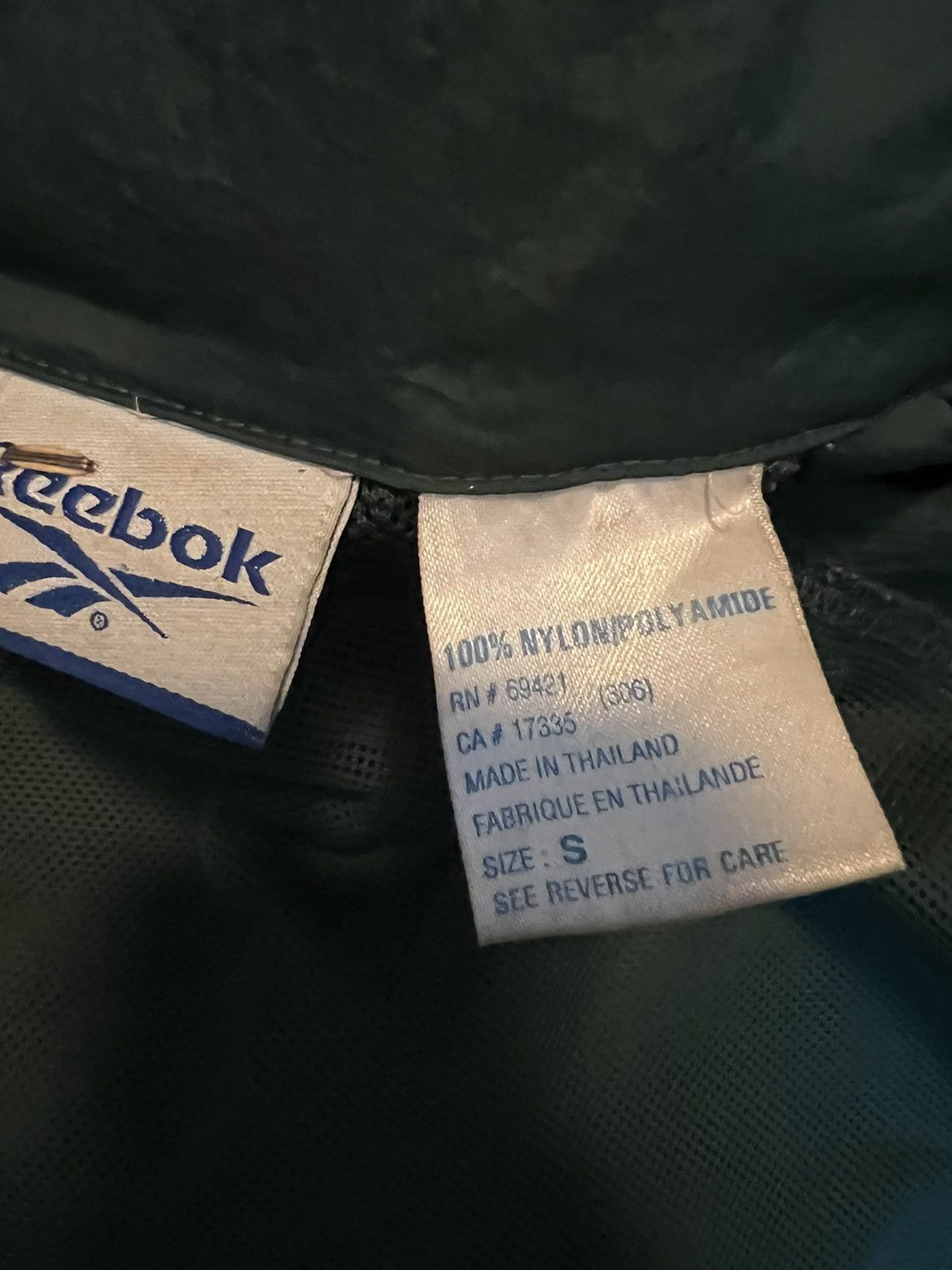 Reebok × Vintage Vintage Reebok Windbreaker Size US S / EU 44-46 / 1 - 6 Thumbnail
