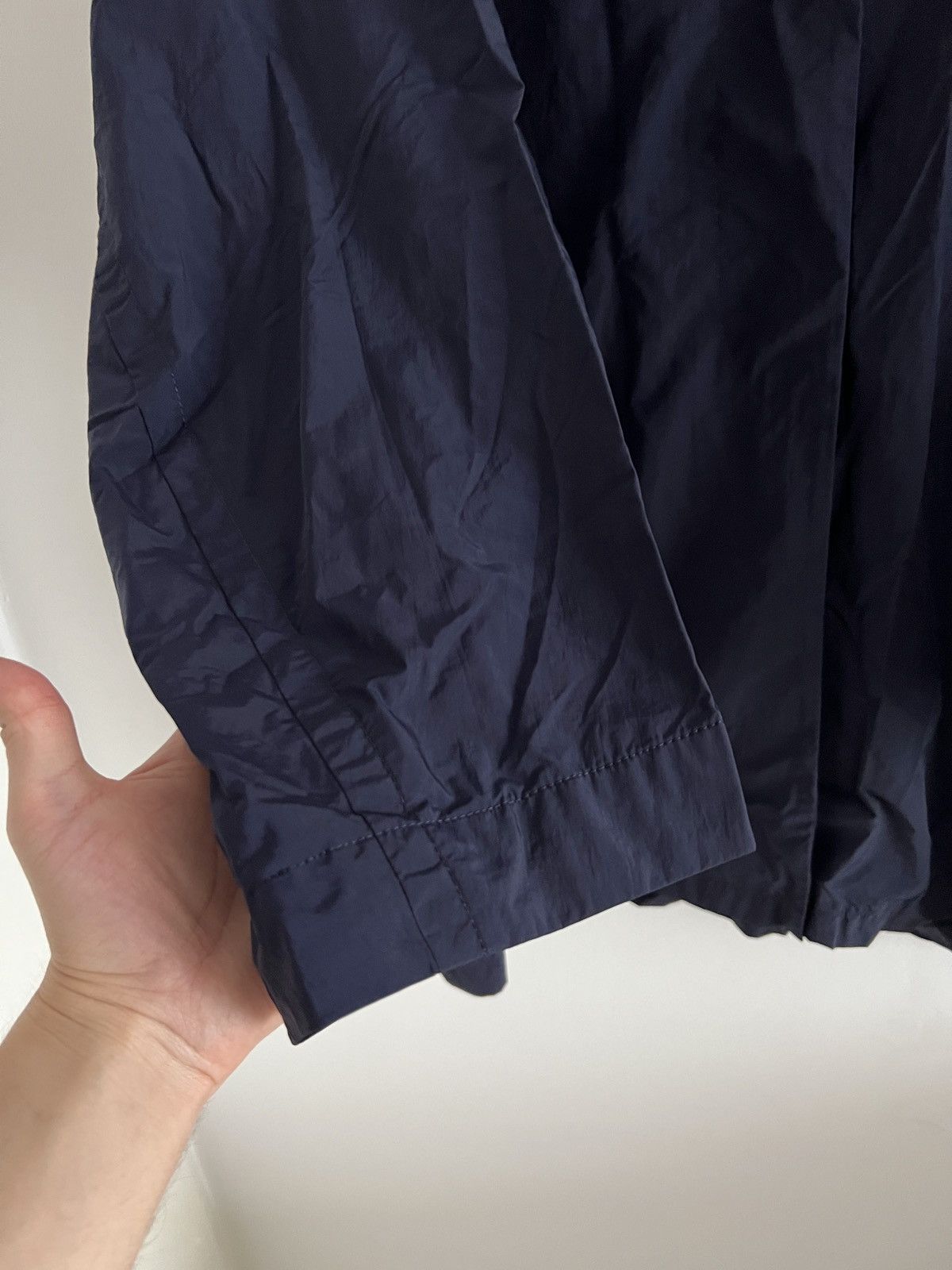 Japanese Brand 🥷 Uniqlo x Jil Sander Navy Nylon Light Jacket Size US S / EU 44-46 / 1 - 3 Thumbnail