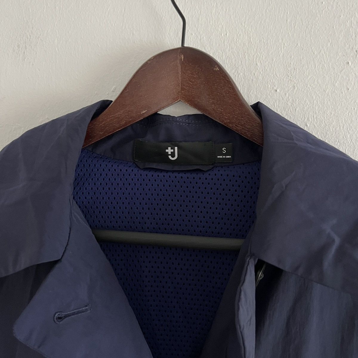 Japanese Brand 🥷 Uniqlo x Jil Sander Navy Nylon Light Jacket Size US S / EU 44-46 / 1 - 6 Thumbnail