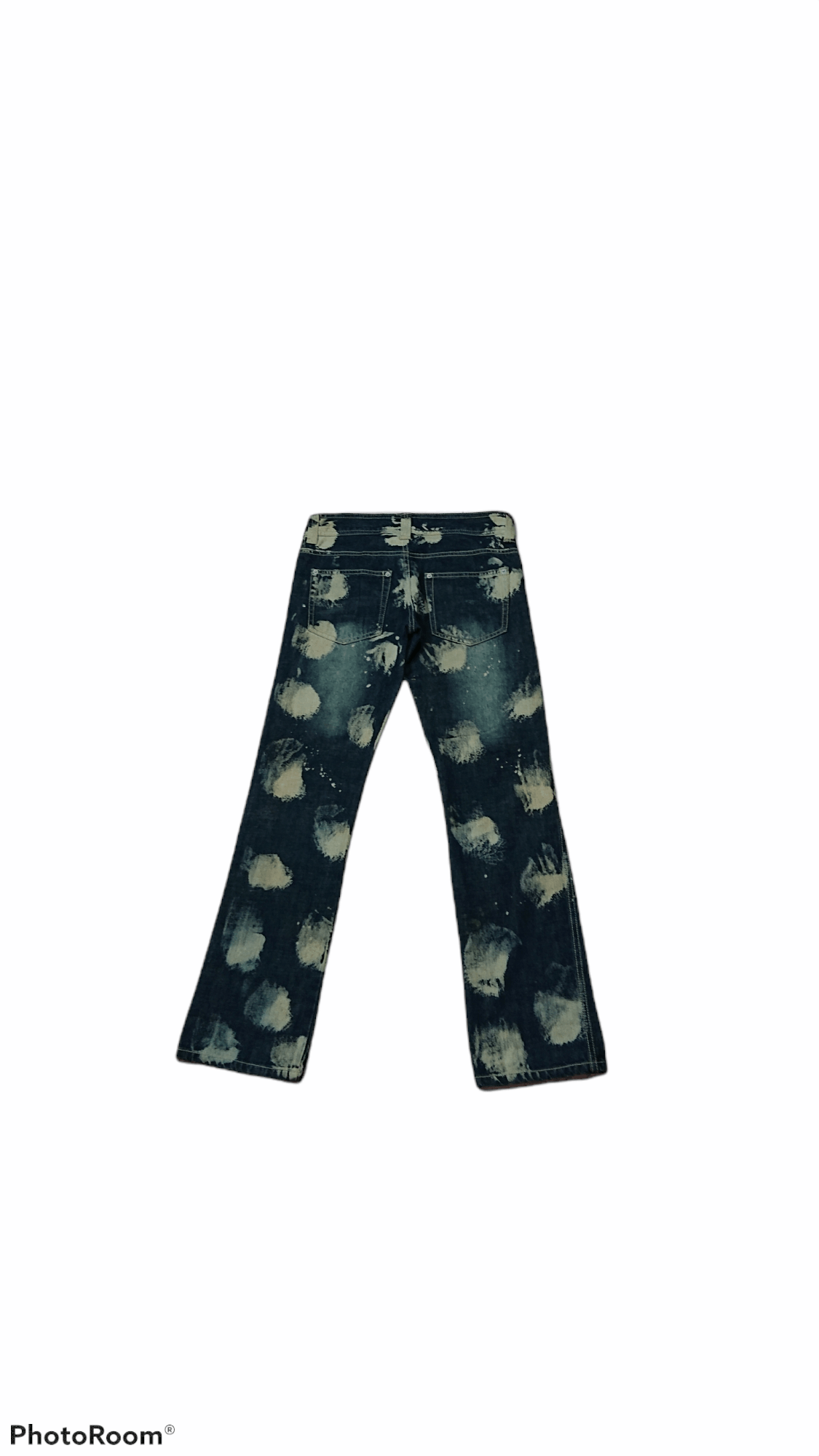 Japanese Brand × Seditionaries Vintage 90s Acid Wash Stamp By Grazie Jeans Kapital Style Size US 31 - 5 Thumbnail