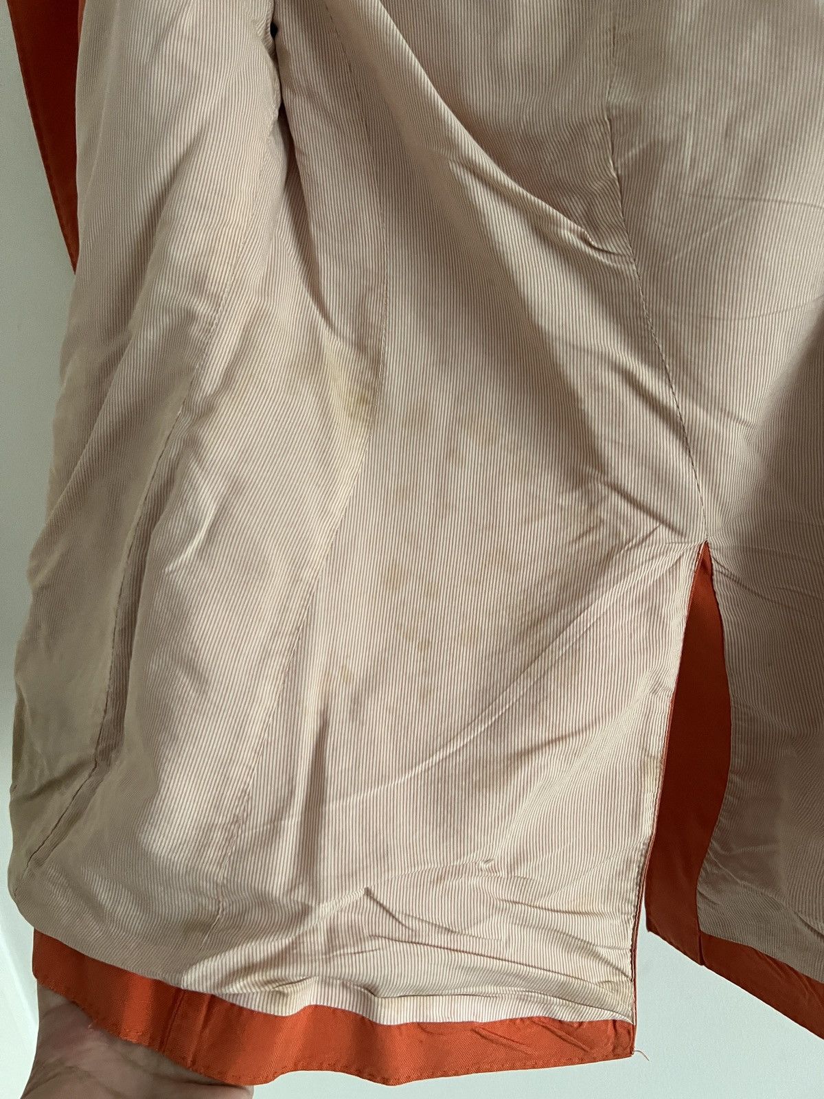 Loro Piana 🔥 Vintage Loro Piana Orange Cotton Jacket Size M / US 6-8 / IT 42-44 - 14 Thumbnail