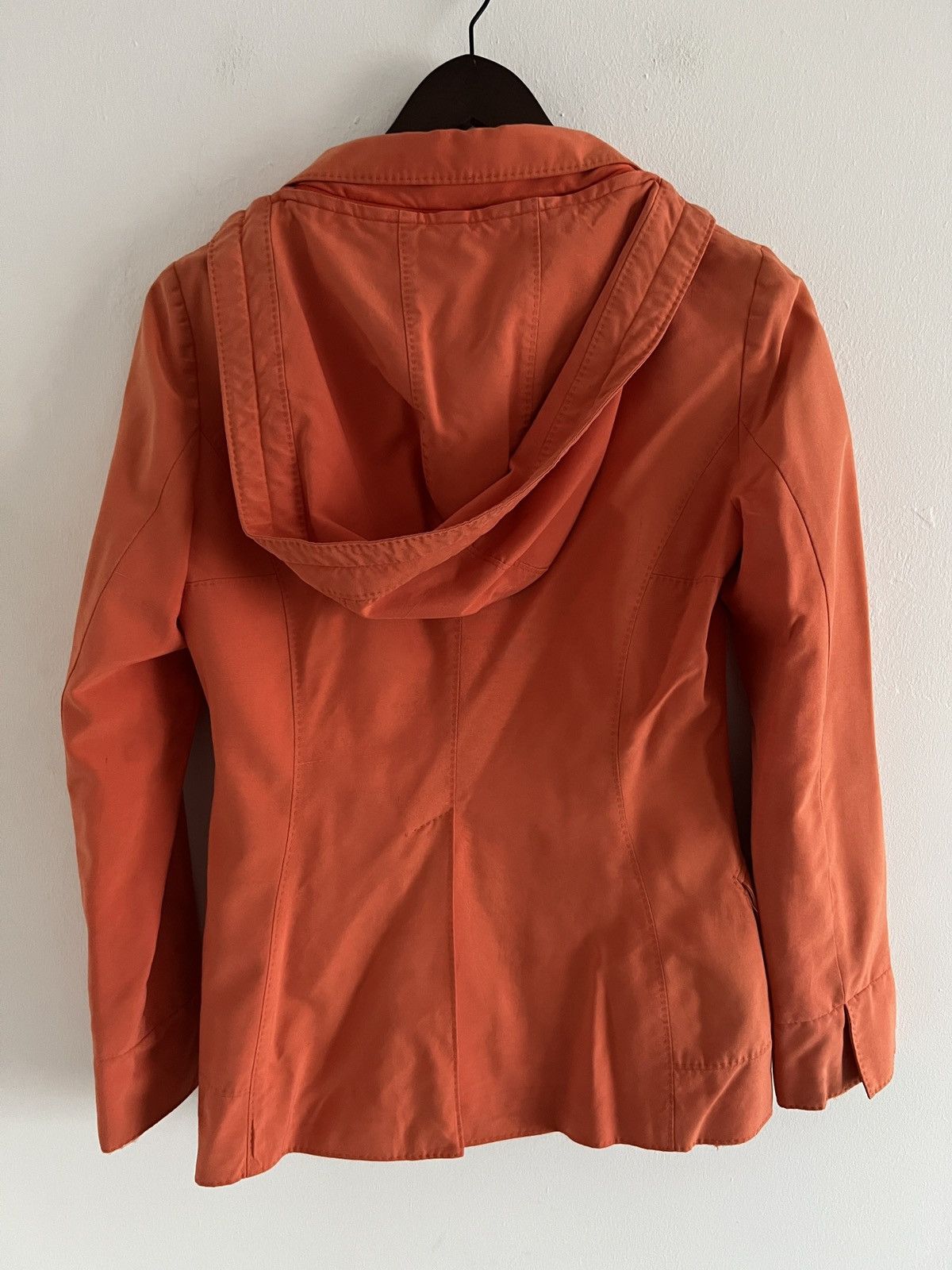 Loro Piana 🔥 Vintage Loro Piana Orange Cotton Jacket Size M / US 6-8 / IT 42-44 - 2 Thumbnail