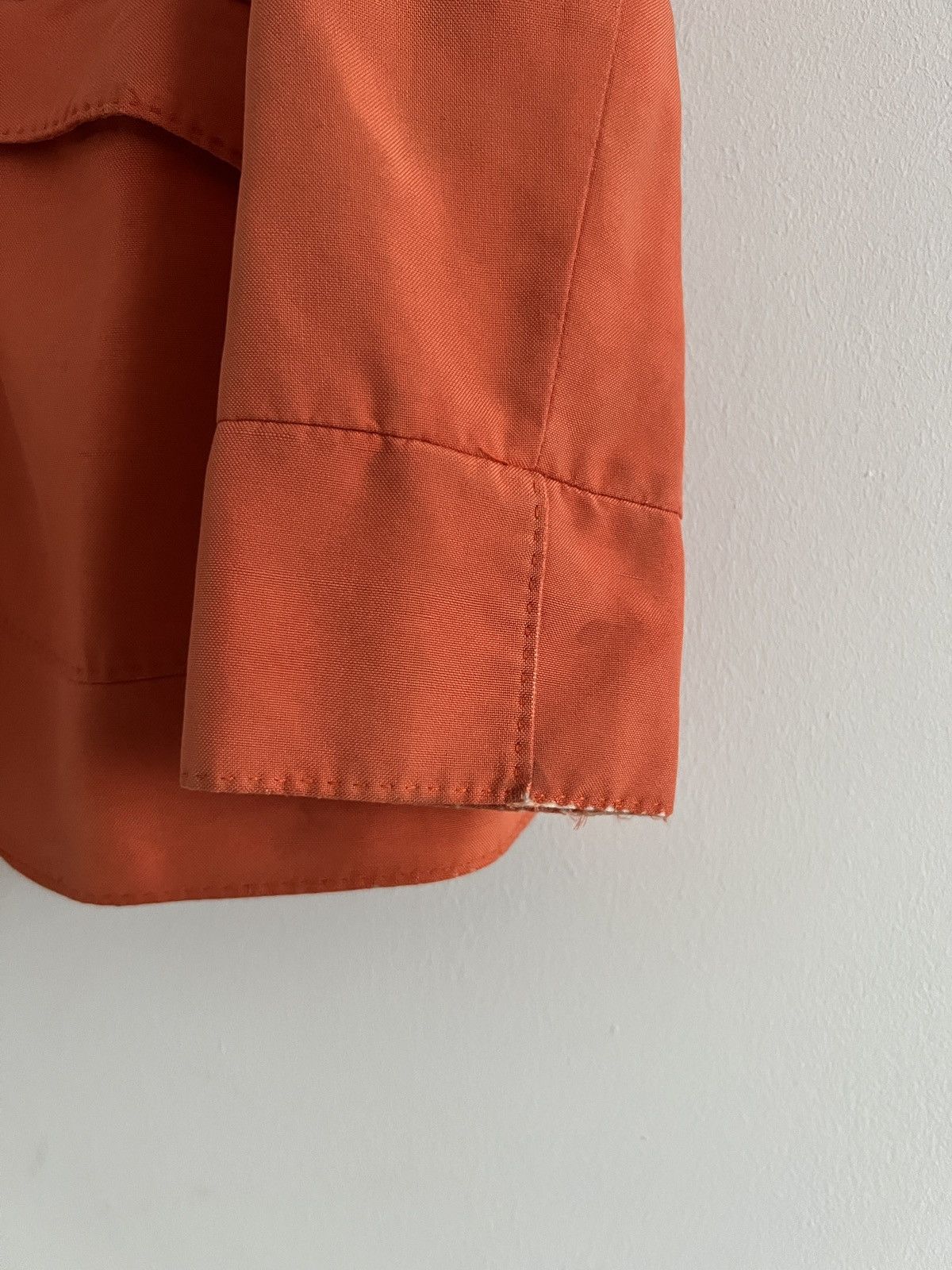 Loro Piana 🔥 Vintage Loro Piana Orange Cotton Jacket Size M / US 6-8 / IT 42-44 - 5 Thumbnail