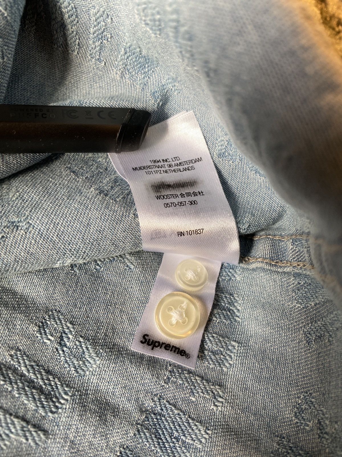 Supreme Denim LS Button up