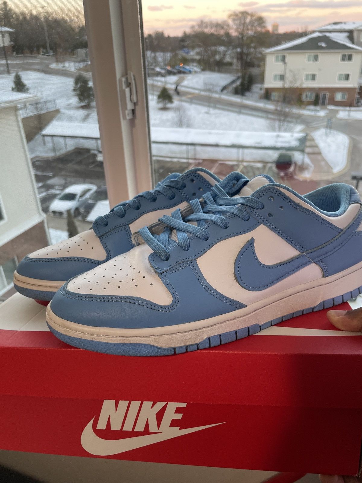 Nike Nike UNC Dunk Low Size US 11.5 / EU 44-45 - 1 Thumbnail