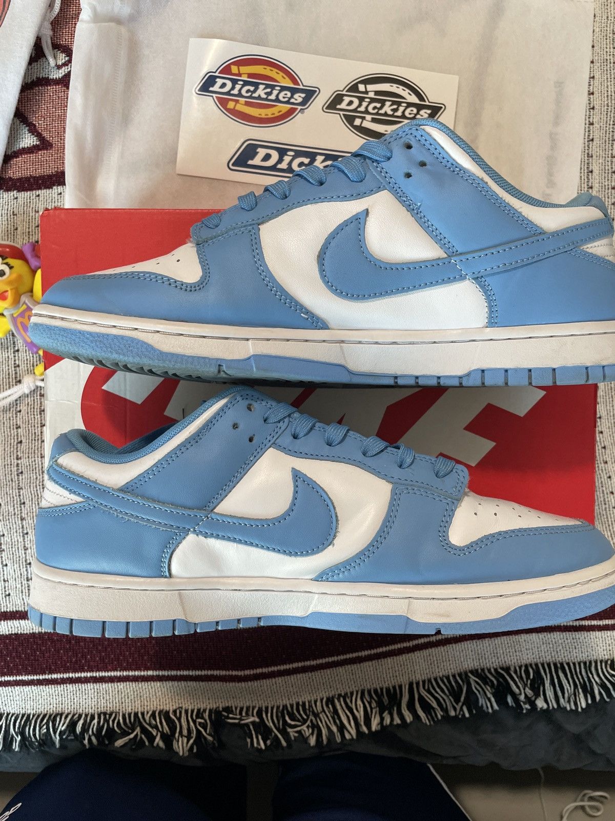 Nike Nike UNC Dunk Low Size US 11.5 / EU 44-45 - 3 Thumbnail