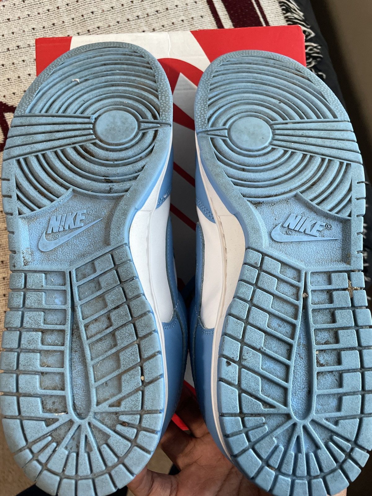 Nike Nike UNC Dunk Low Size US 11.5 / EU 44-45 - 7 Thumbnail
