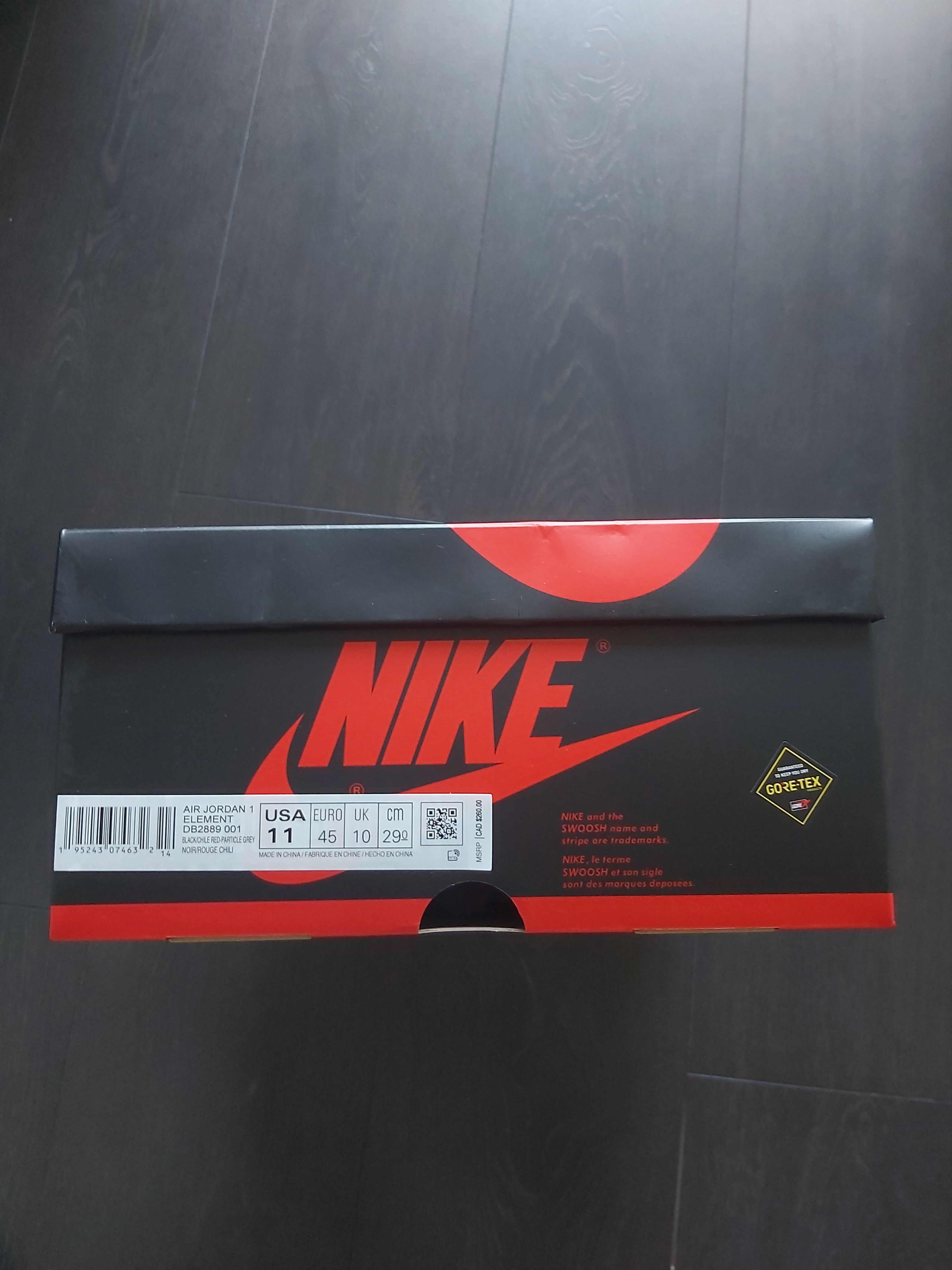 Goretex × Nike Air Jordan 1 Retro 1 - Element size 11 - Particle Grey Size US 11 / EU 44 - 10 Thumbnail