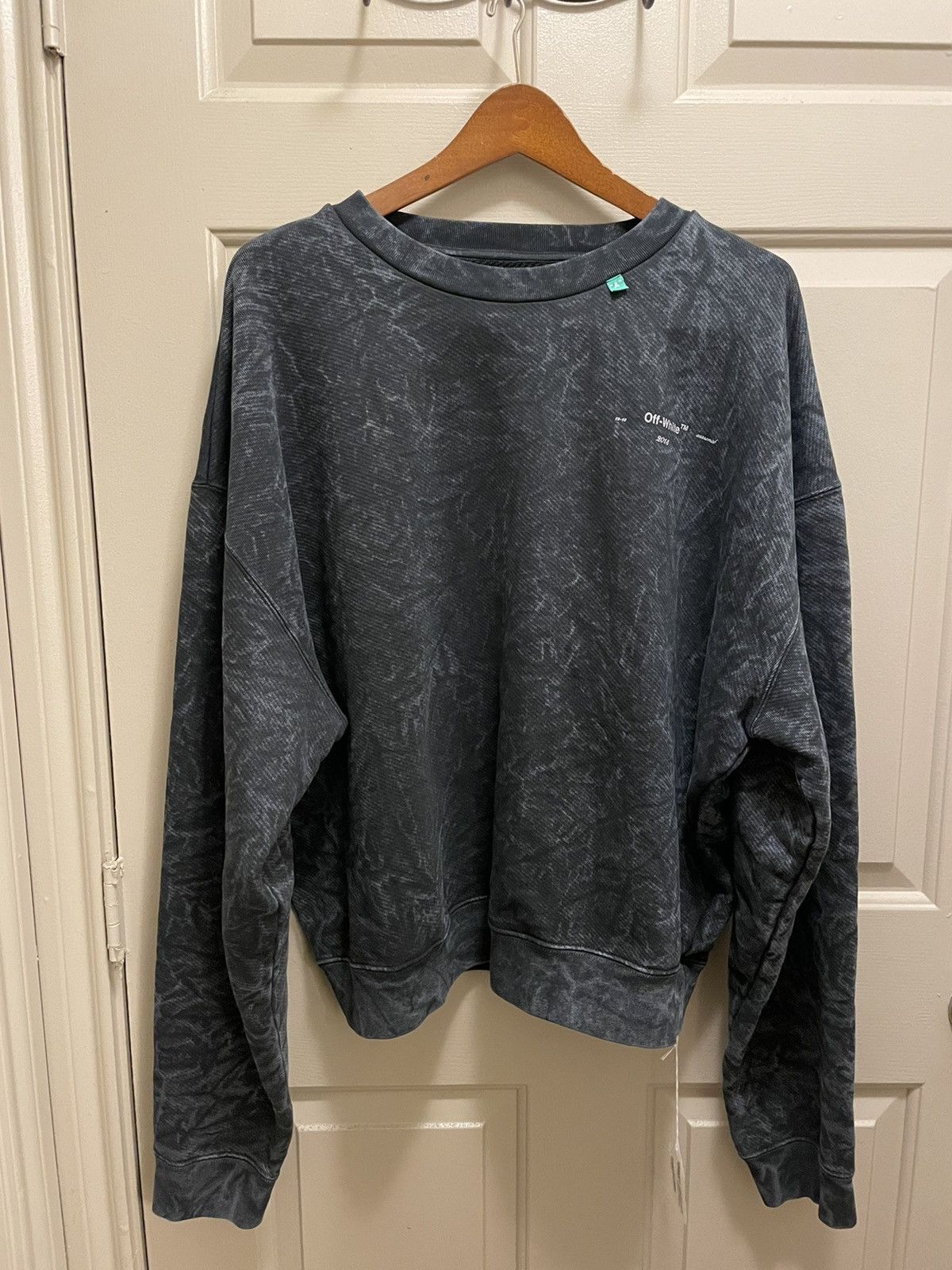 Gray Volume Crewneck Sweatshirt