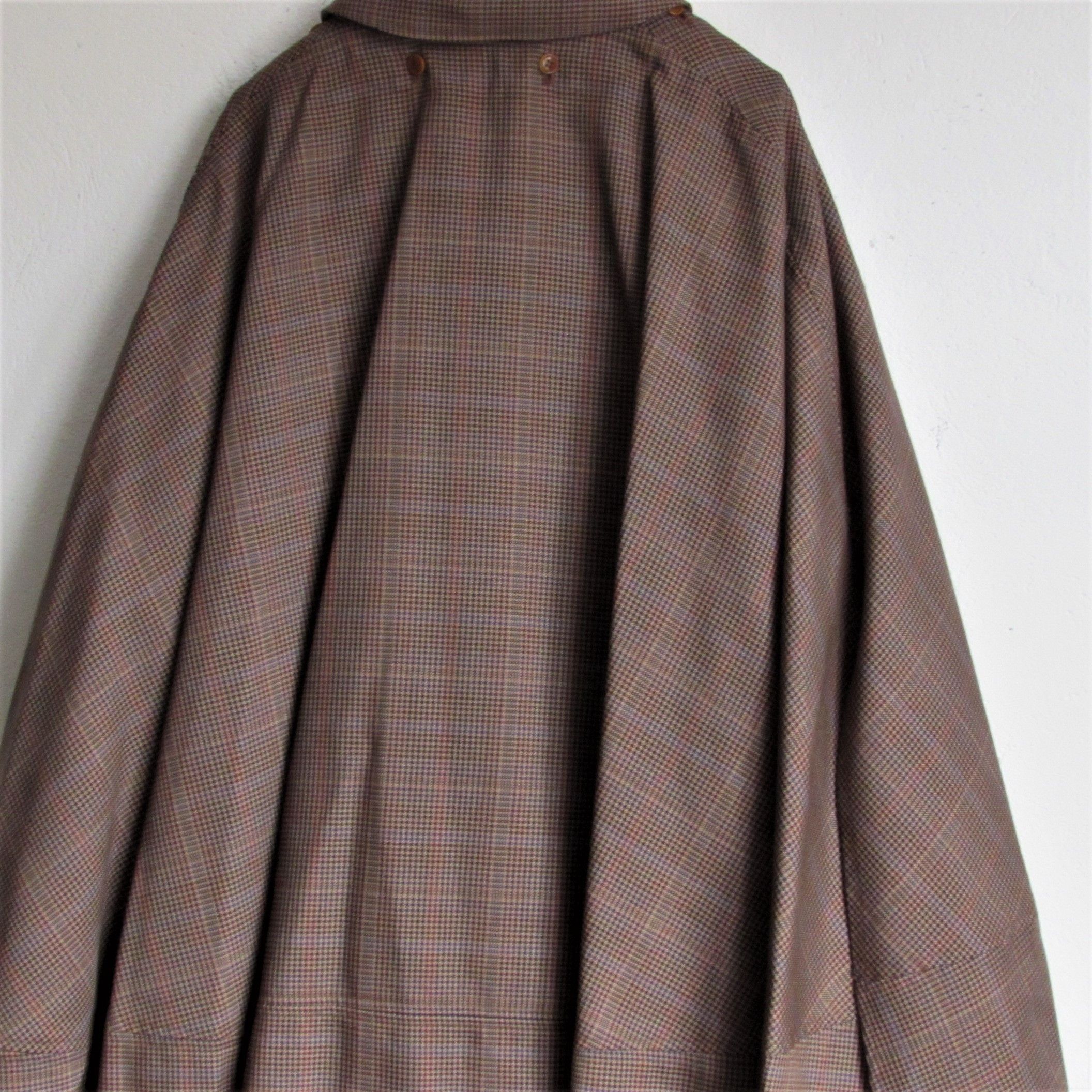 Sasquatchfabrix Sasquatchfabrix Layered Plaid Coat with Detachable Cape Size US L / EU 52-54 / 3 - 8 Thumbnail