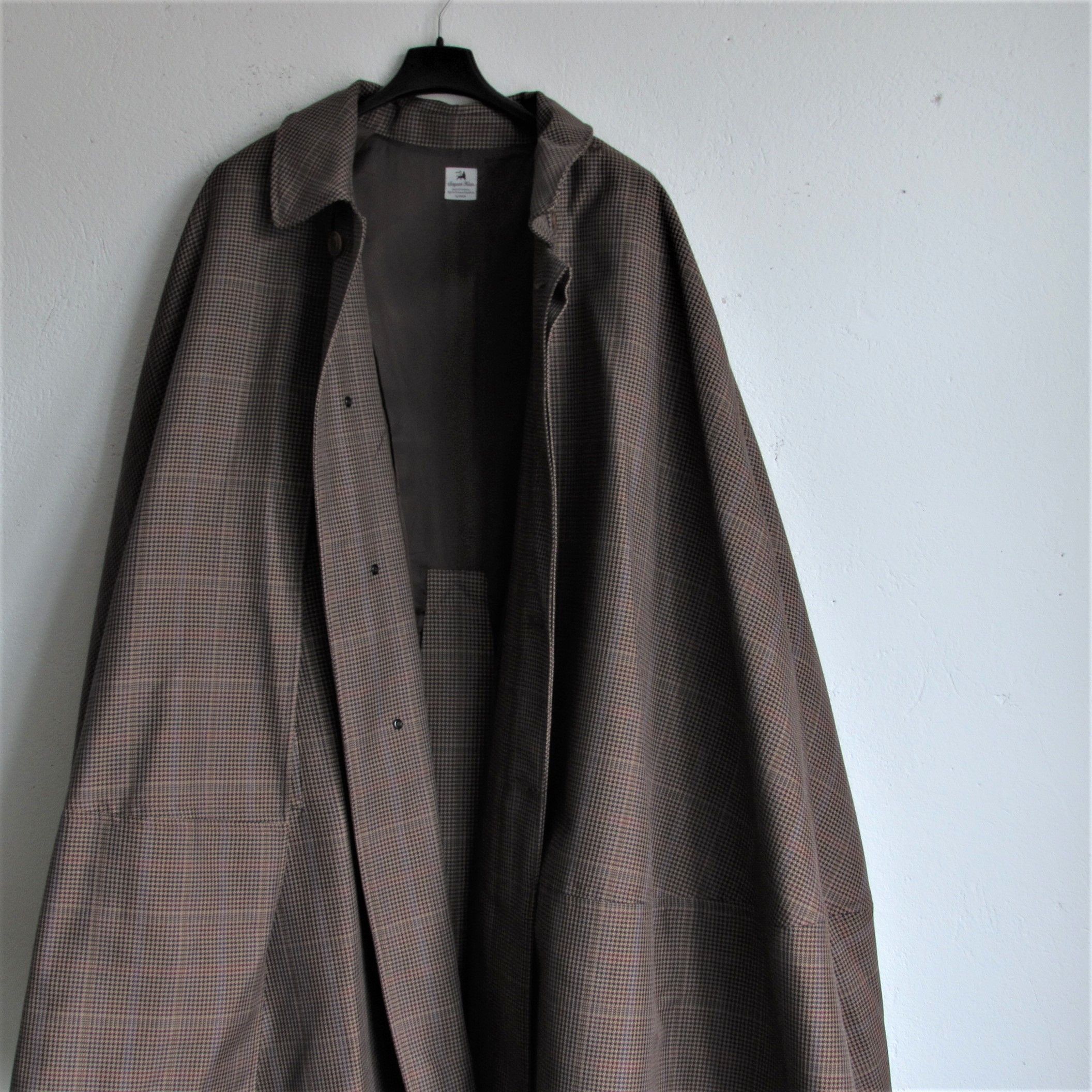Sasquatchfabrix Sasquatchfabrix Layered Plaid Coat with Detachable Cape Size US L / EU 52-54 / 3 - 4 Thumbnail