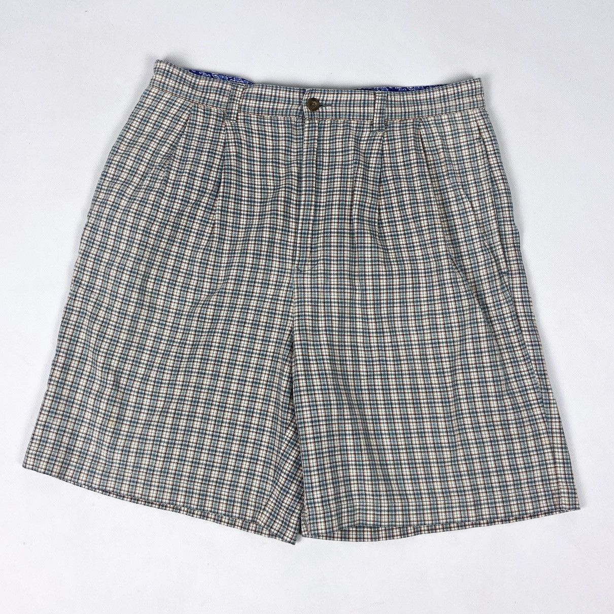 Vintage 90s Tommy Hilfiger Checkered shorts streetwear hawai