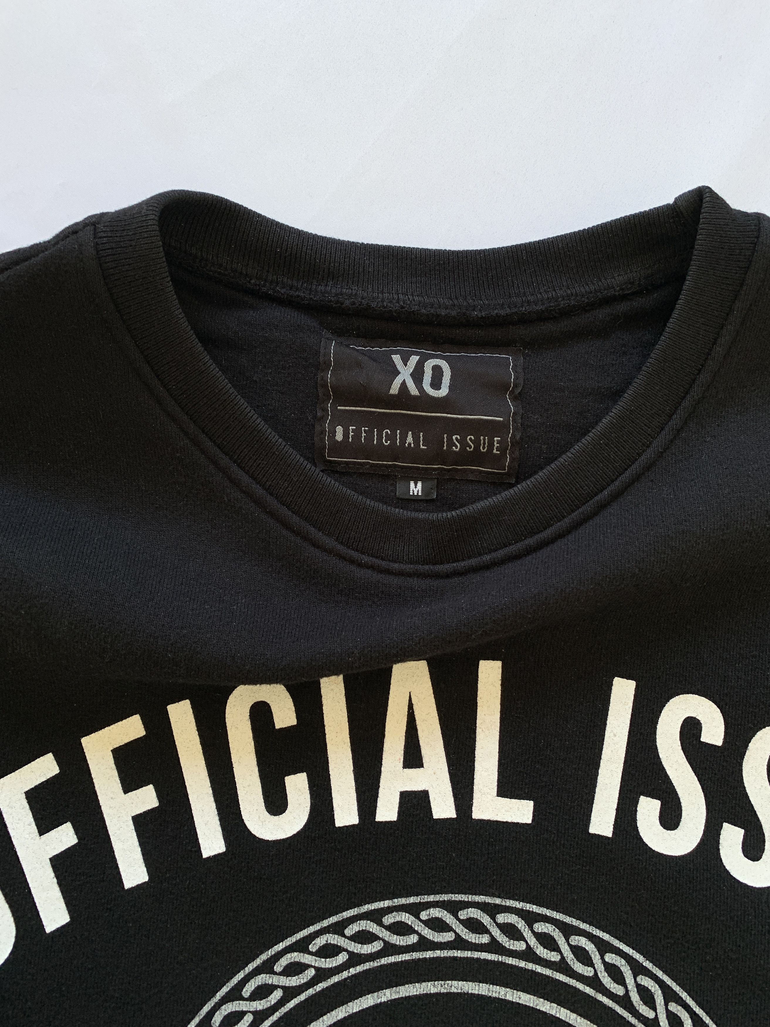 The Weeknd *RARE GRAIL* Official Issue XO Cut & Sew Crewneck 2014 Size US M / EU 48-50 / 2 - 8 Thumbnail