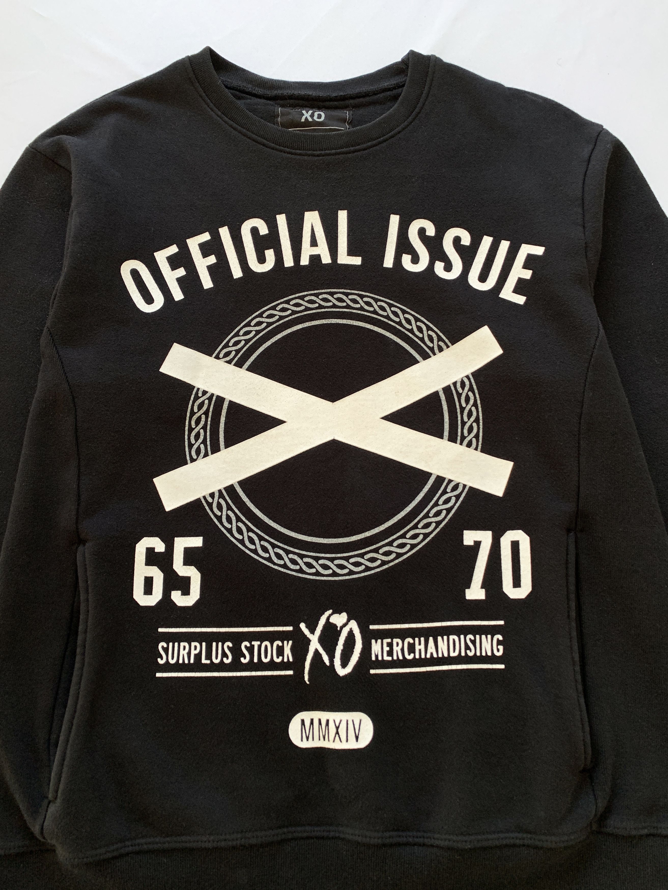 The Weeknd *RARE GRAIL* Official Issue XO Cut & Sew Crewneck 2014 Size US M / EU 48-50 / 2 - 5 Thumbnail