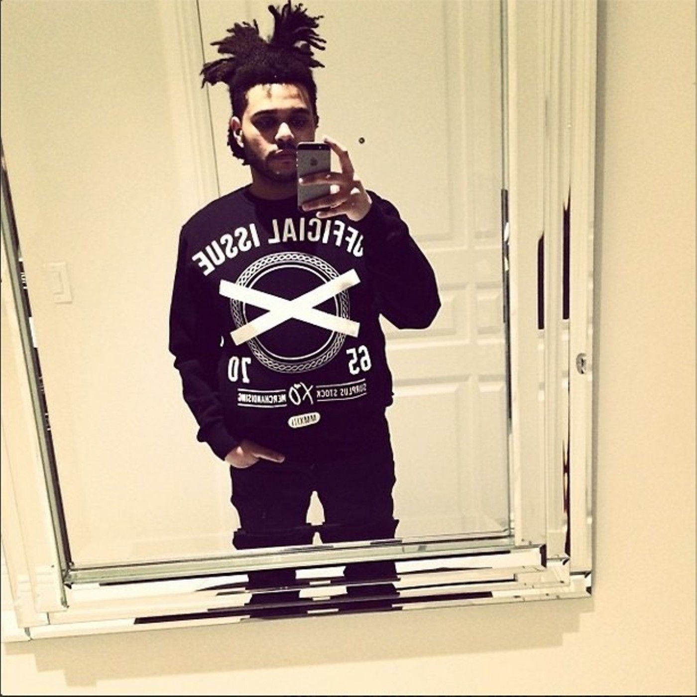 The Weeknd *RARE GRAIL* Official Issue XO Cut & Sew Crewneck 2014 Size US M / EU 48-50 / 2 - 7 Thumbnail