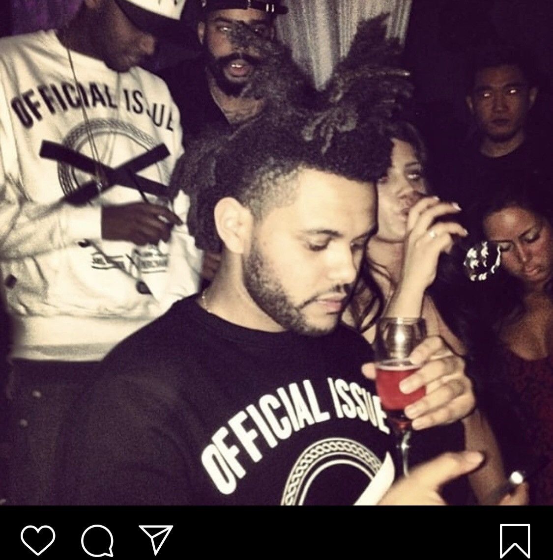 The Weeknd *RARE GRAIL* Official Issue XO Cut & Sew Crewneck 2014 Size US M / EU 48-50 / 2 - 3 Thumbnail