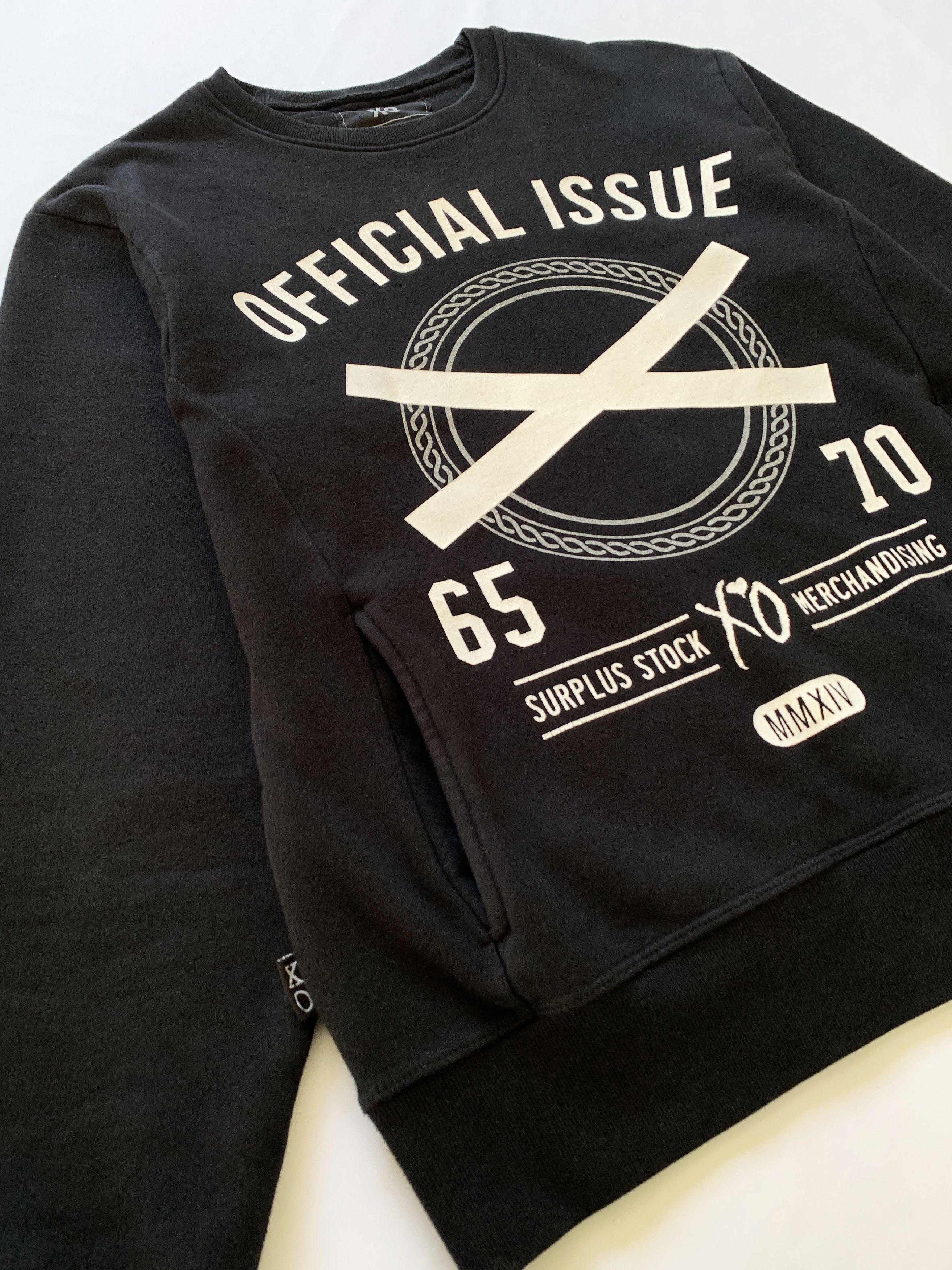 The Weeknd *RARE GRAIL* Official Issue XO Cut & Sew Crewneck 2014 Size US M / EU 48-50 / 2 - 4 Thumbnail