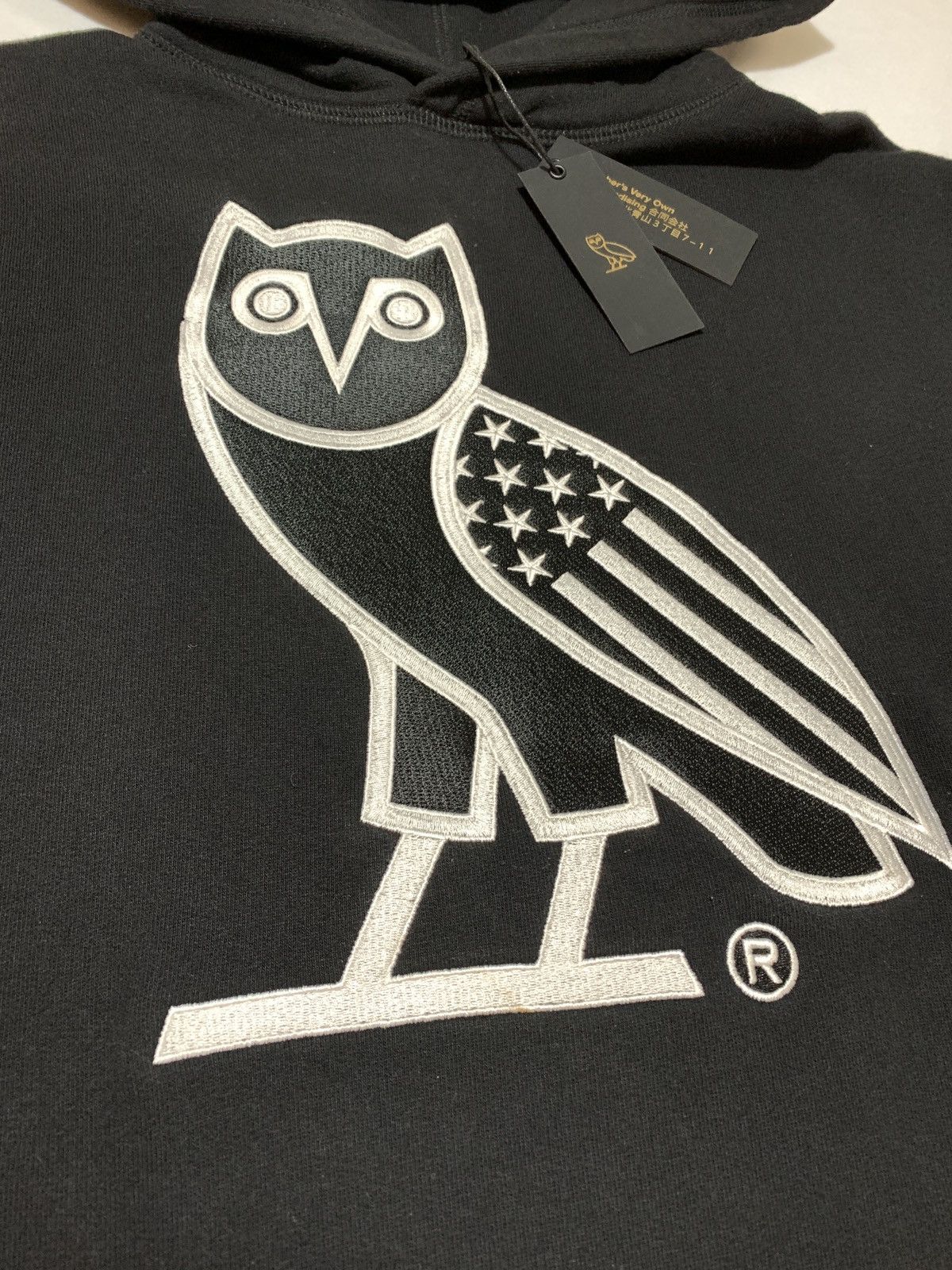 Drake OVO USA FLAG OG OWL HOODIE CHICAGO FLAGSHIP EXCLUSIVE Size US S / EU 44-46 / 1 - 2 Thumbnail