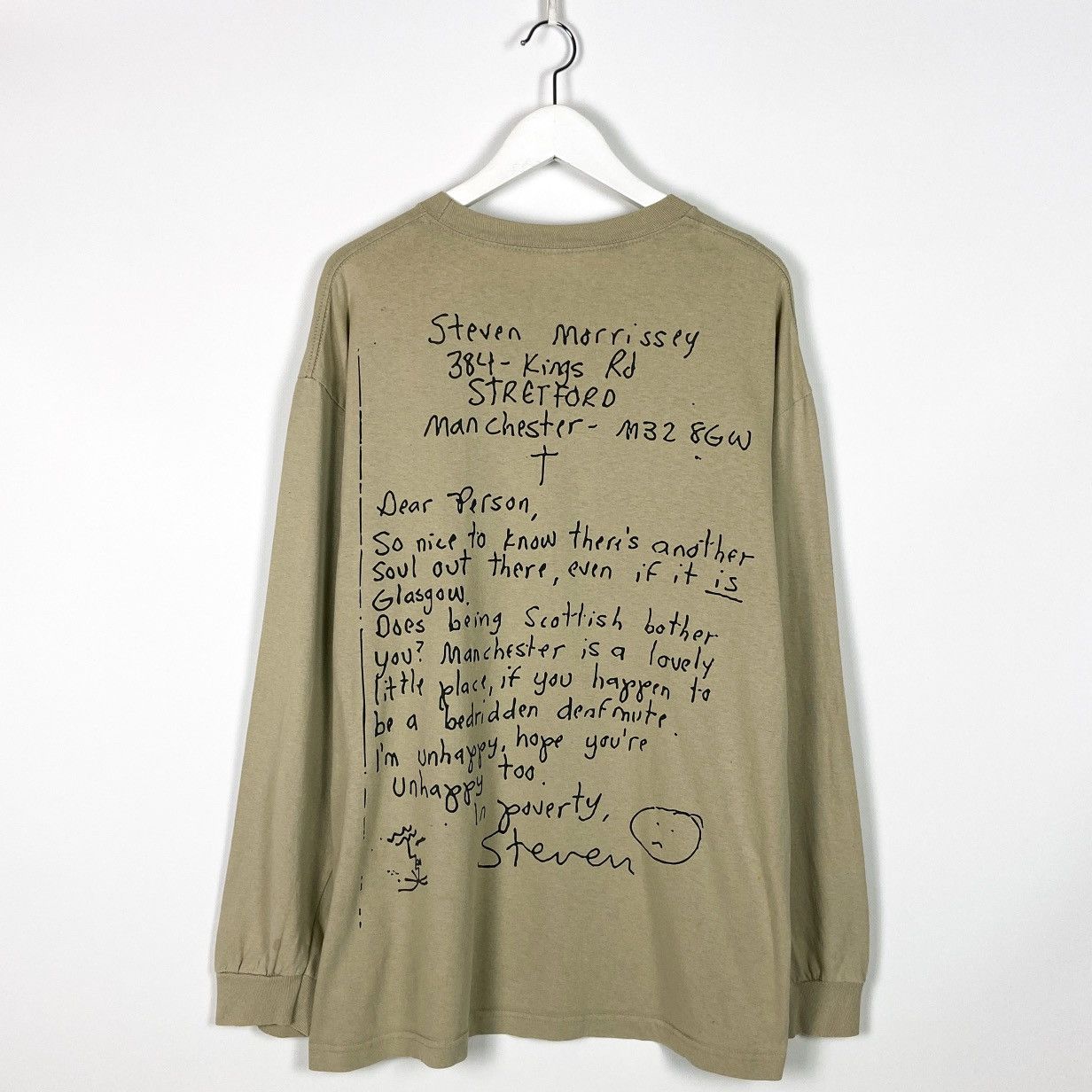 Pleasures The Smiths Steve n Morrissey Pleasures James Dean longsleev Size US XL / EU 56 / 4 - 2 Thumbnail