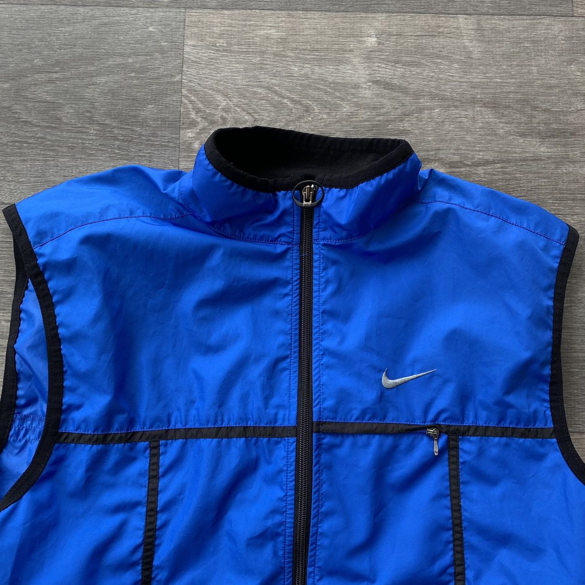 Nike × Vintage Vintage 90’s Nike light vest jacket Size US L / EU 52-54 / 3 - 3 Thumbnail