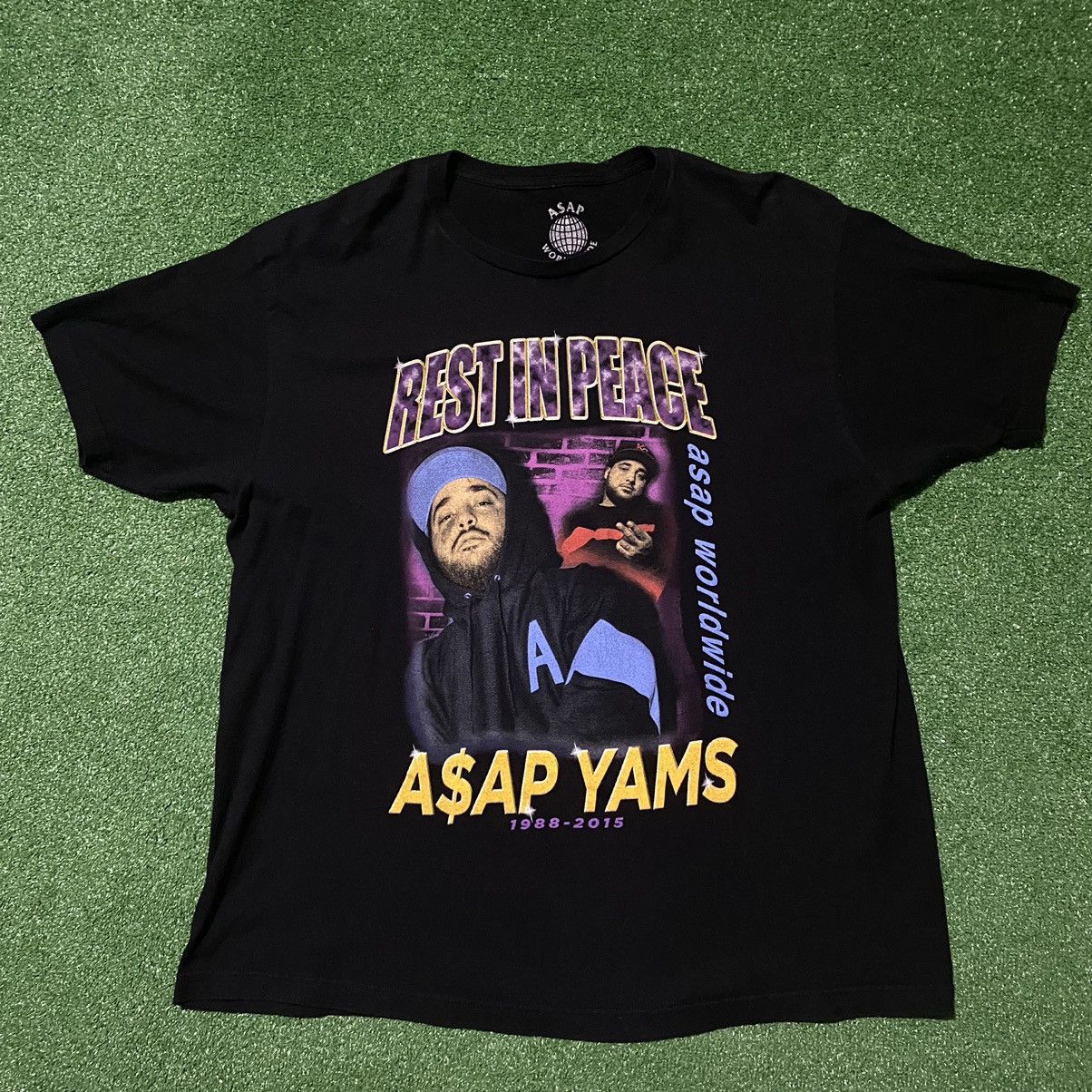 Asap Rocky RIP Asap Yams tee Grailed