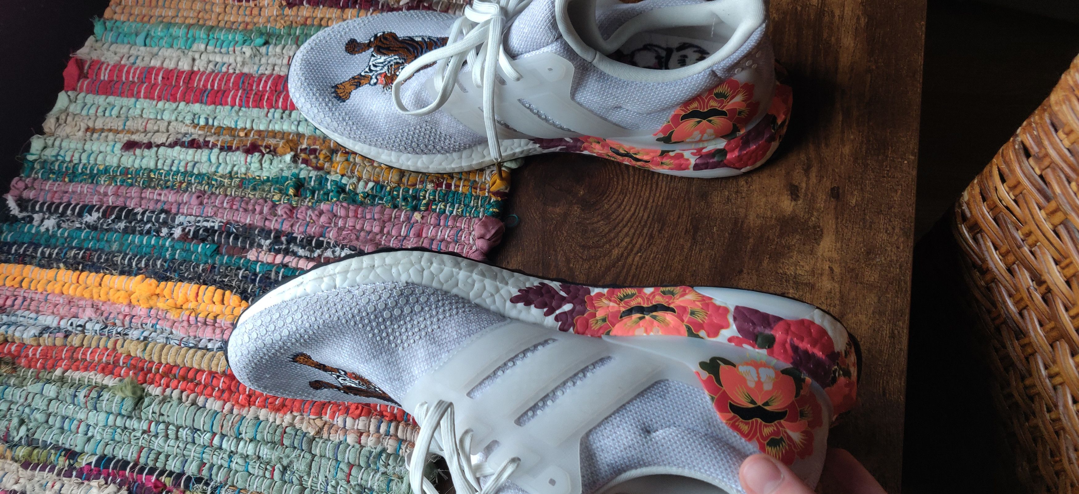 Adidas !STEAL!Adidas Ultra Boost DNA Chinese New Year White (2020) Size US 10 / EU 43 - 5 Thumbnail
