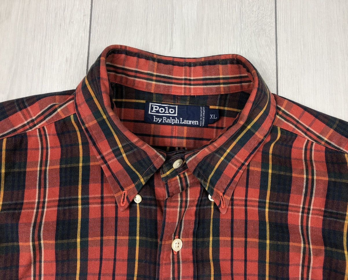 Polo Ralph Lauren × Vintage Polo Ralph Lauren Vintage Flannel Checked Shirts Size XL Size US XL / EU 56 / 4 - 4 Thumbnail