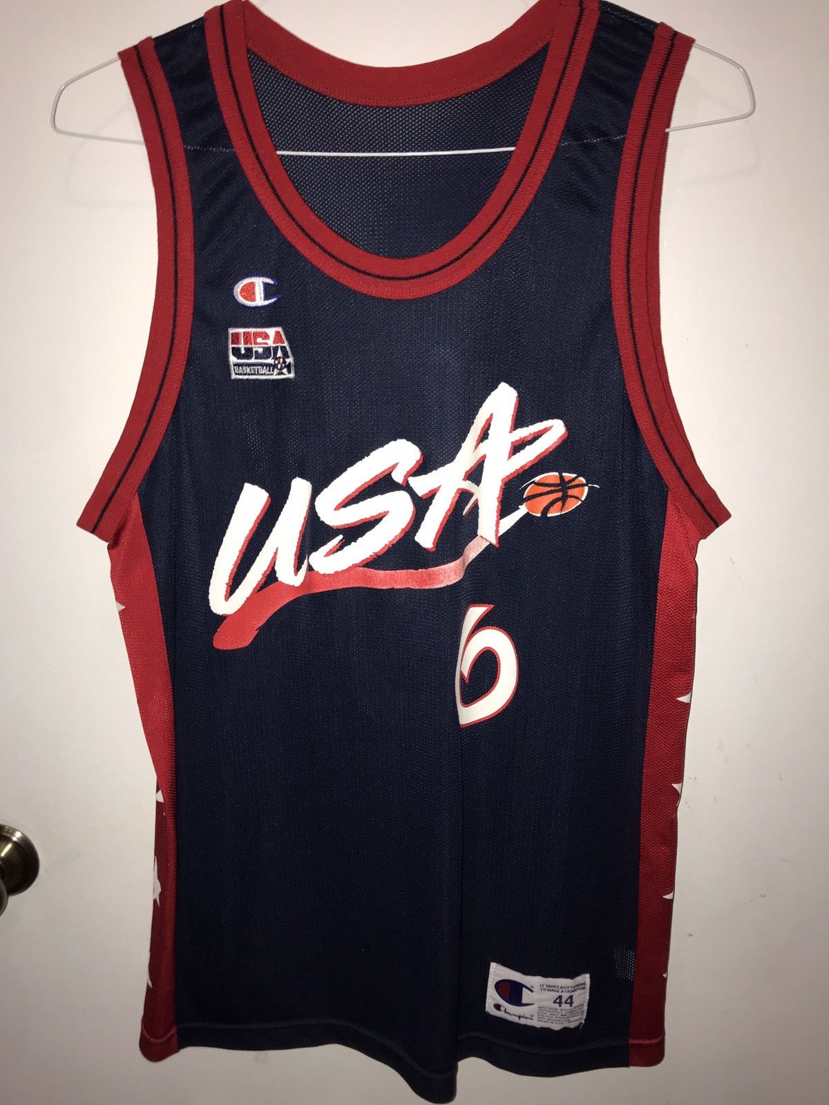 Champion Vintage 1996 Champion Penny Hardaway Team USA jersey 44/L Size US L / EU 52-54 / 3 - 1 Thumbnail