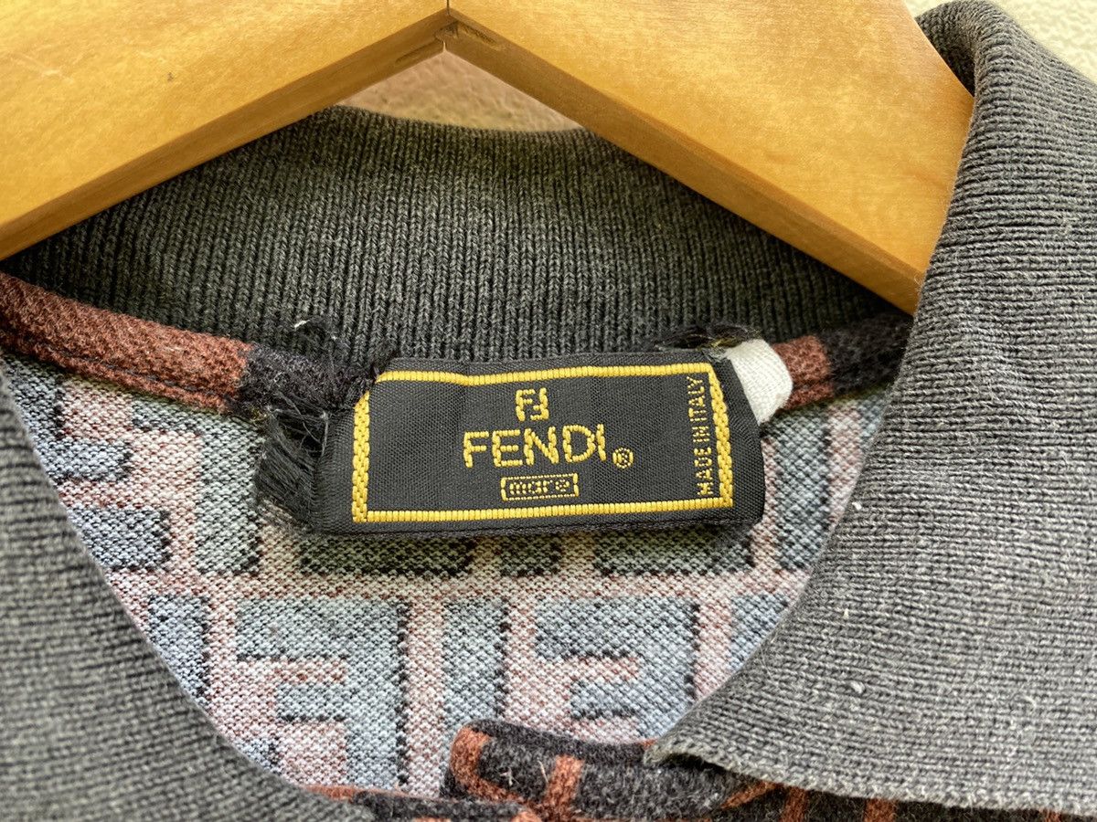 Fendi Monogram Polo Shirt Made in Italy