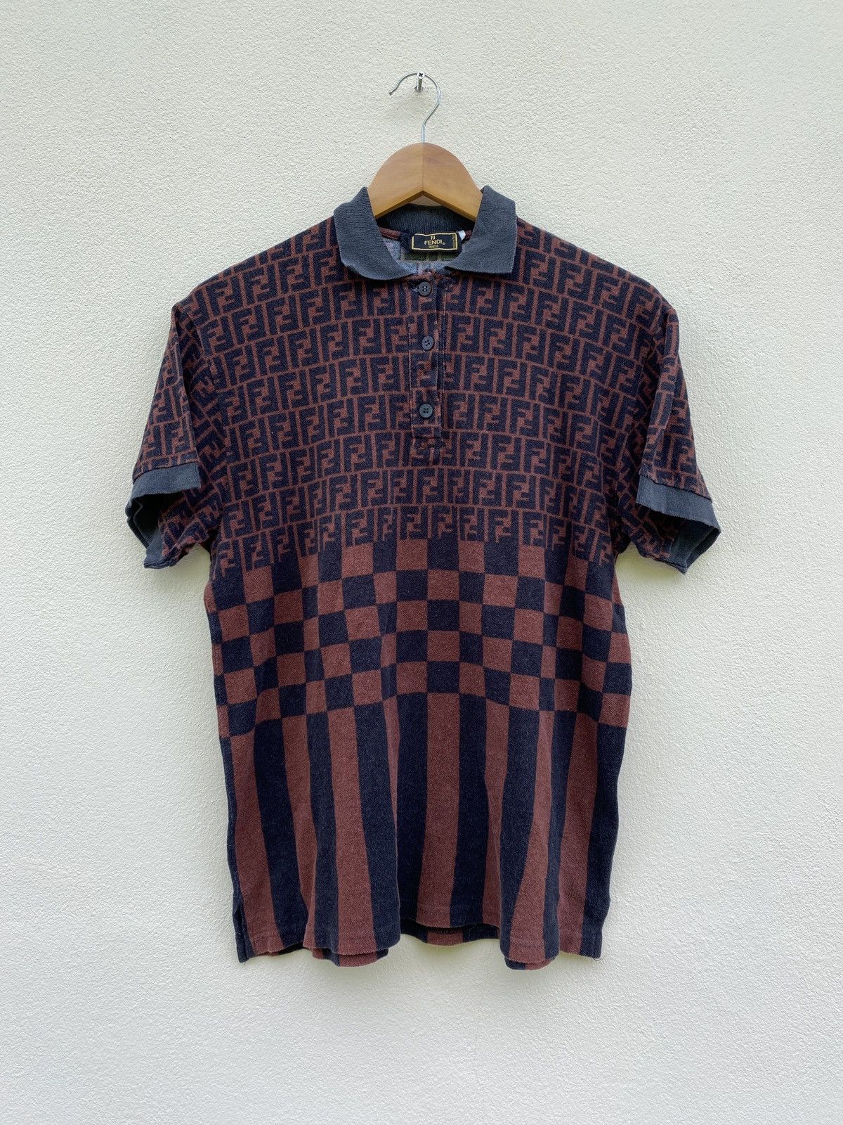 Fendi Monogram Polo Shirt Made in Italy